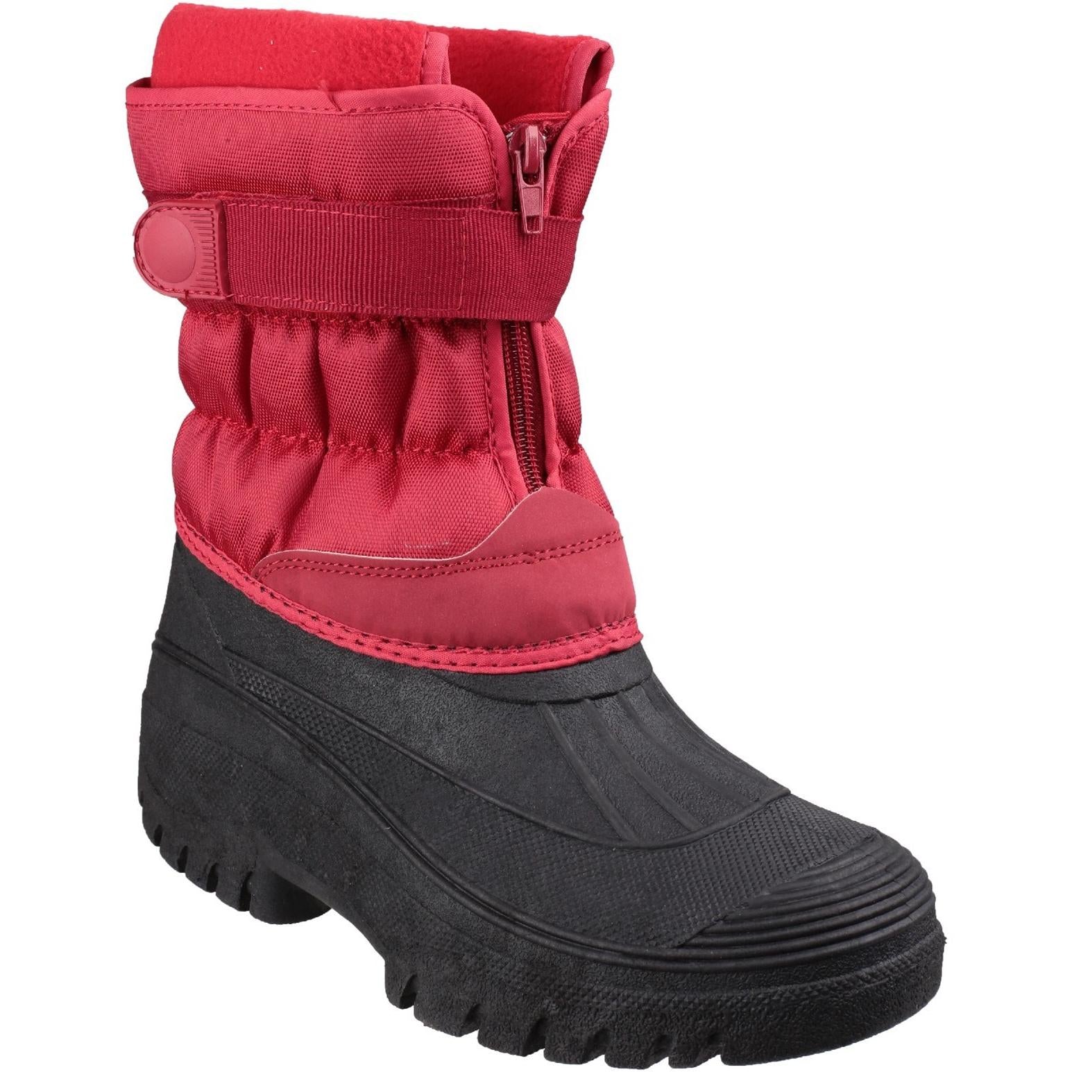 Cotswold Chase Touch Fastening and Zip up Winter Boot