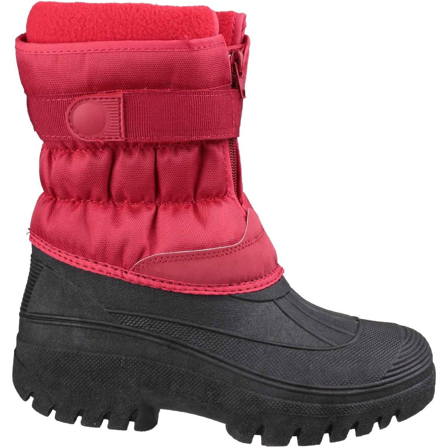 Cotswold Chase Touch Fastening and Zip up Winter Boot