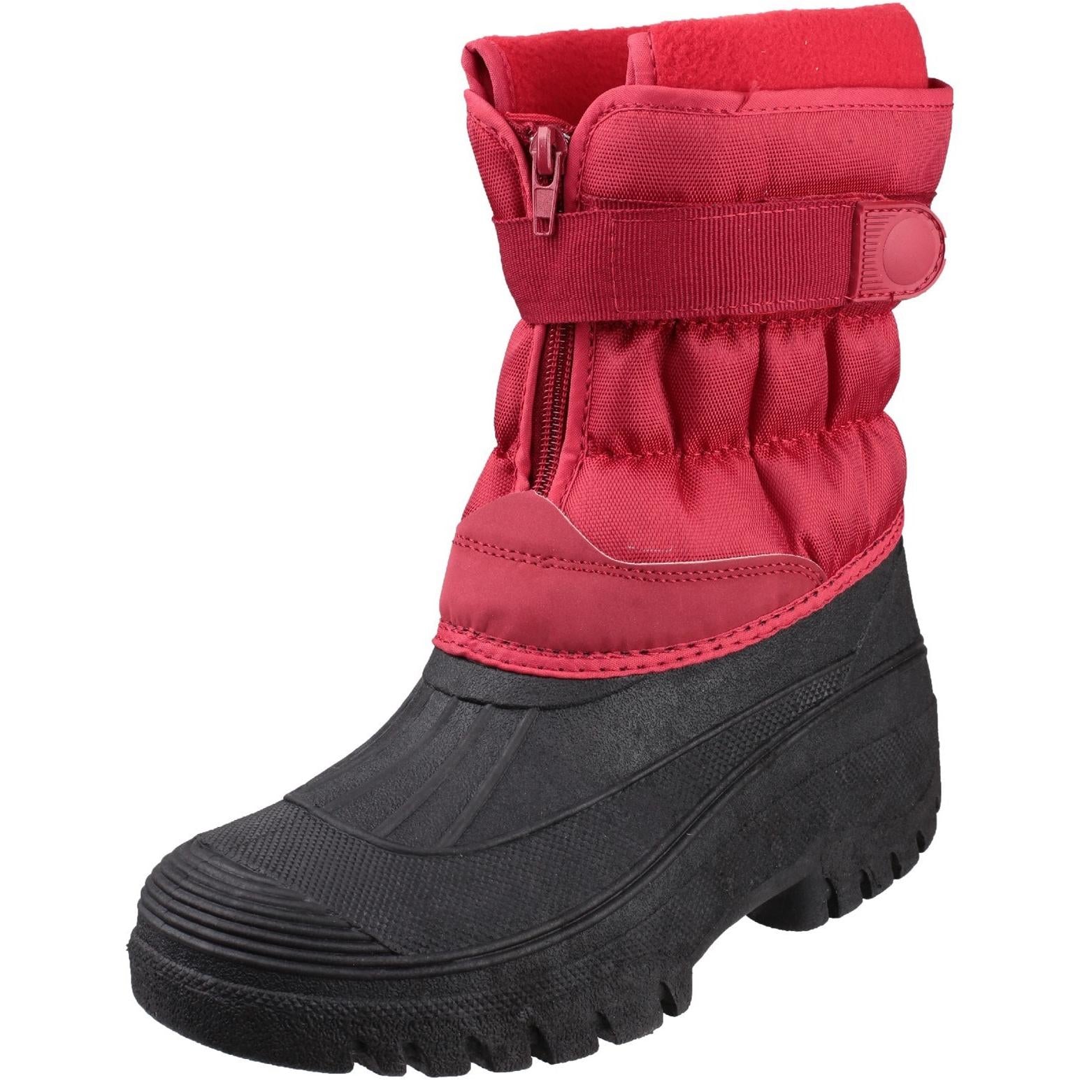 Cotswold Chase Touch Fastening and Zip up Winter Boot