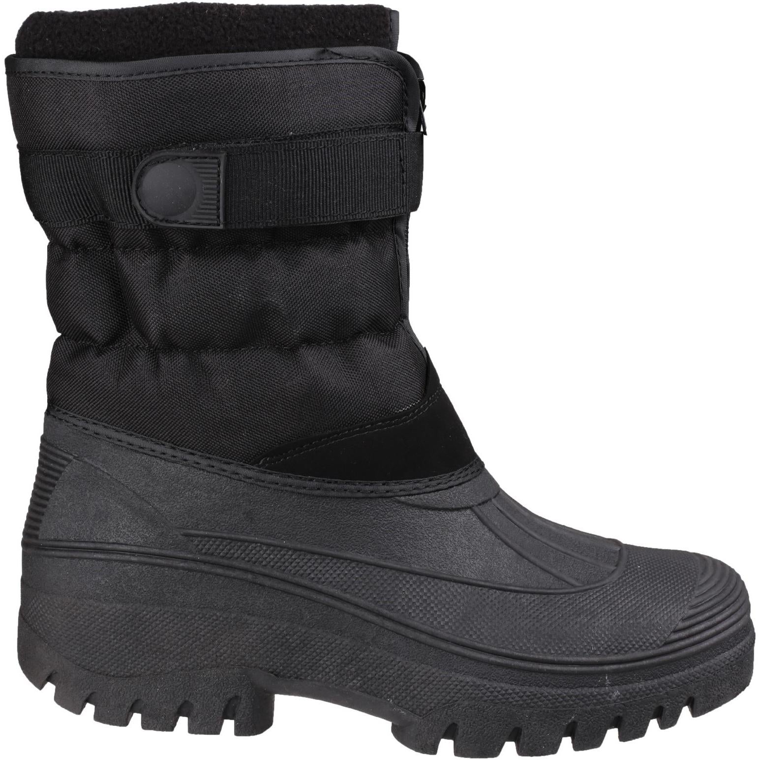 Cotswold Chase Touch Fastening and Zip up Winter Boot