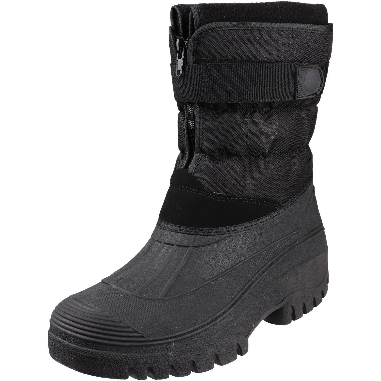 Cotswold Chase Touch Fastening and Zip up Winter Boot