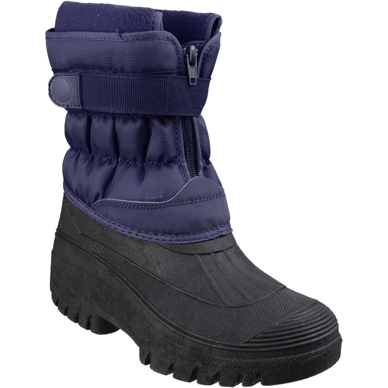 Cotswold Chase Touch Fastening and Zip up Winter Boot