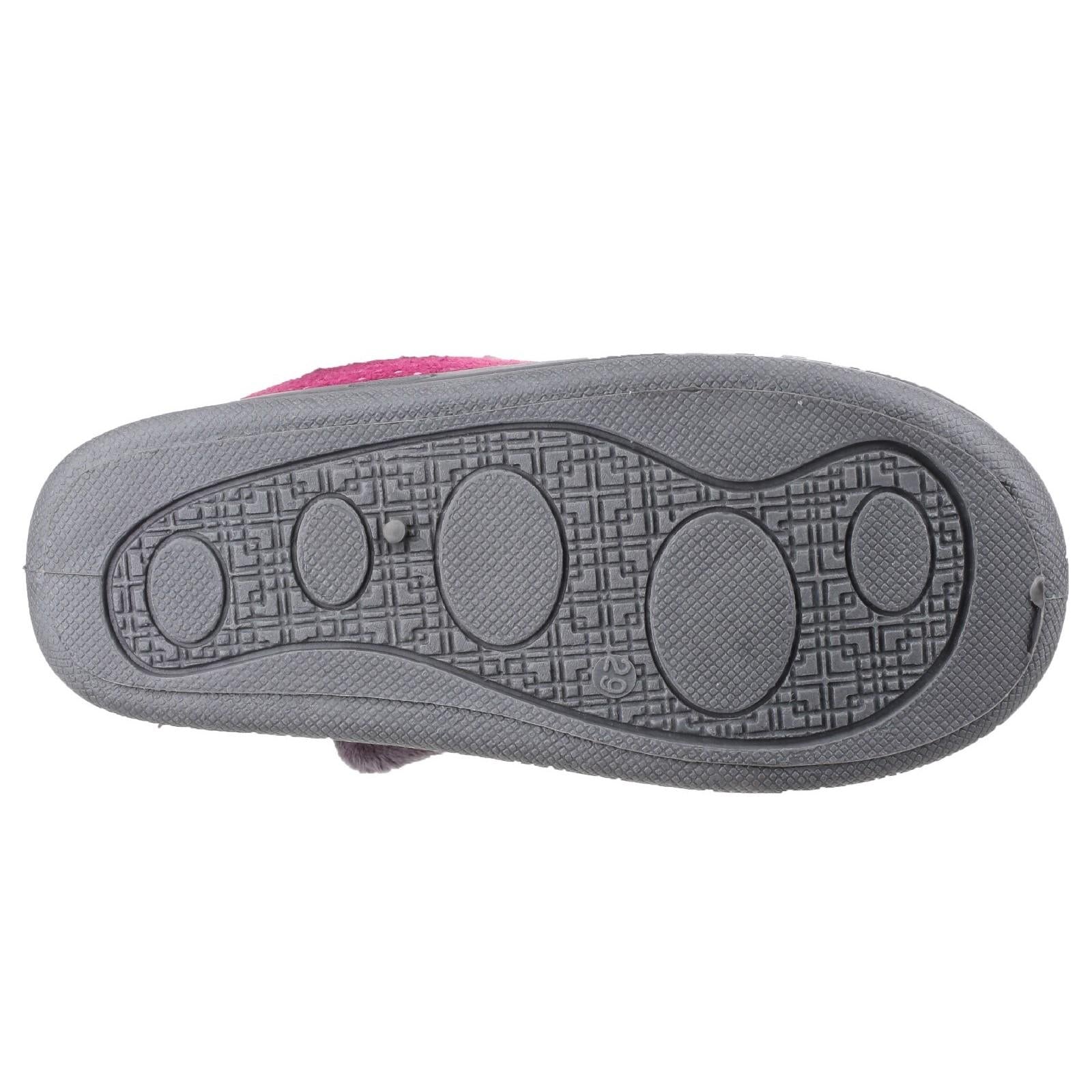 Mirak Kitty Touch Fastening Bootie Slipper