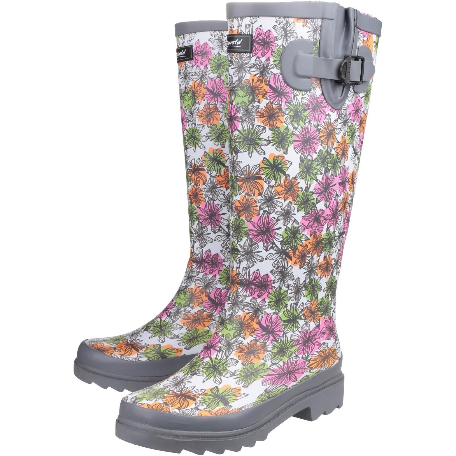 Cotswold Flower Power Wellington Boot