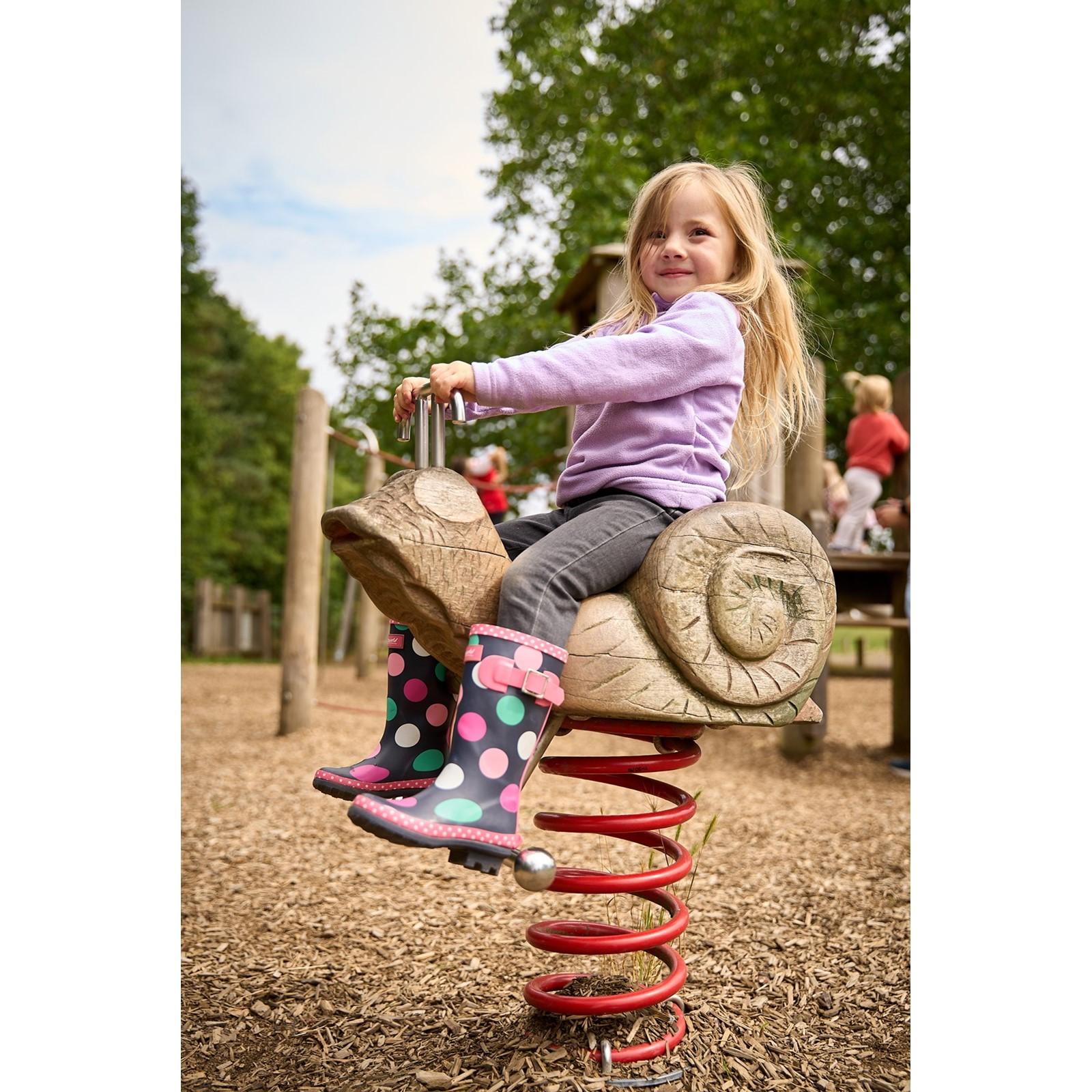 Cotswold Dotty Jnr Pull On Wellington Boot