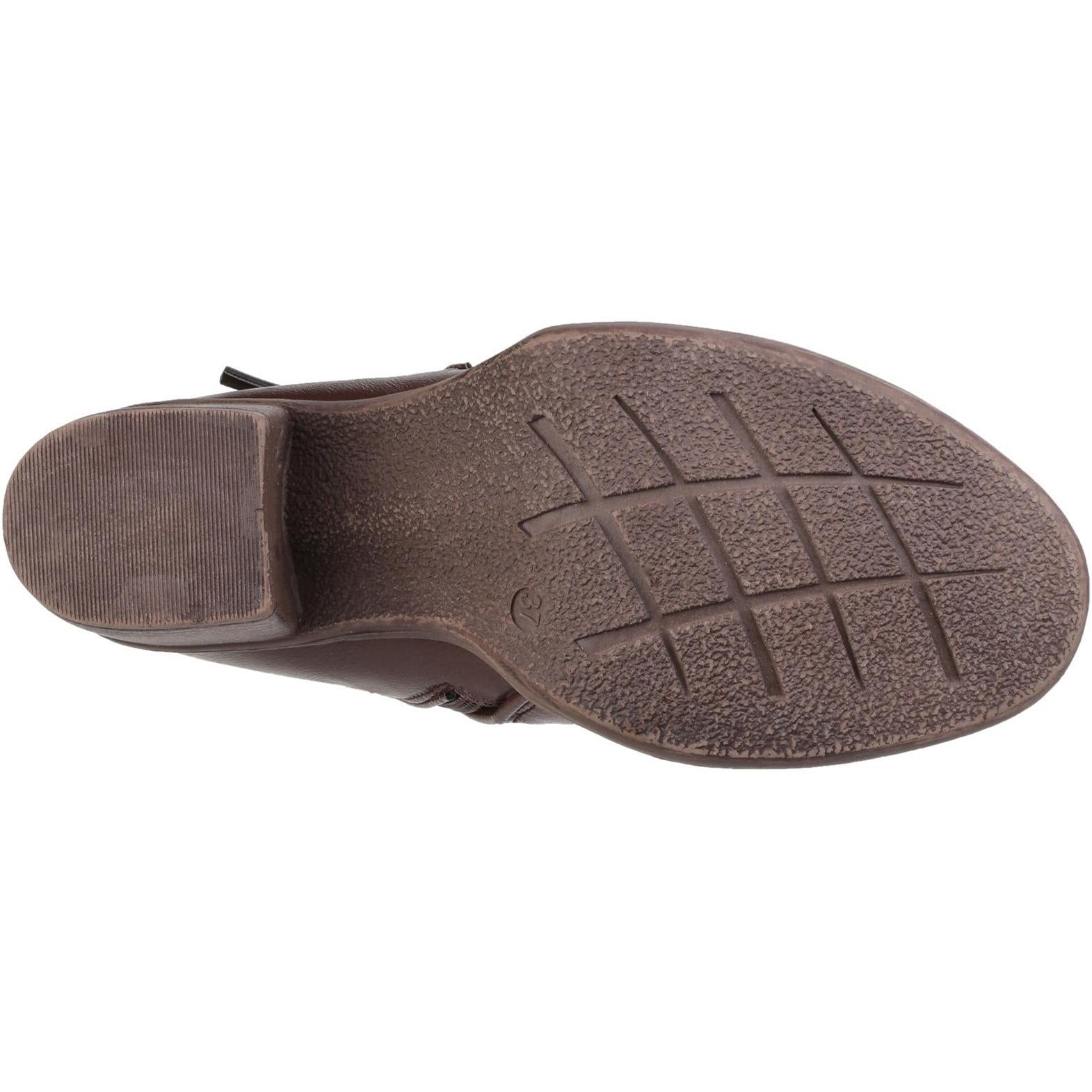 Divaz Dench Zip Up Ankle Boot