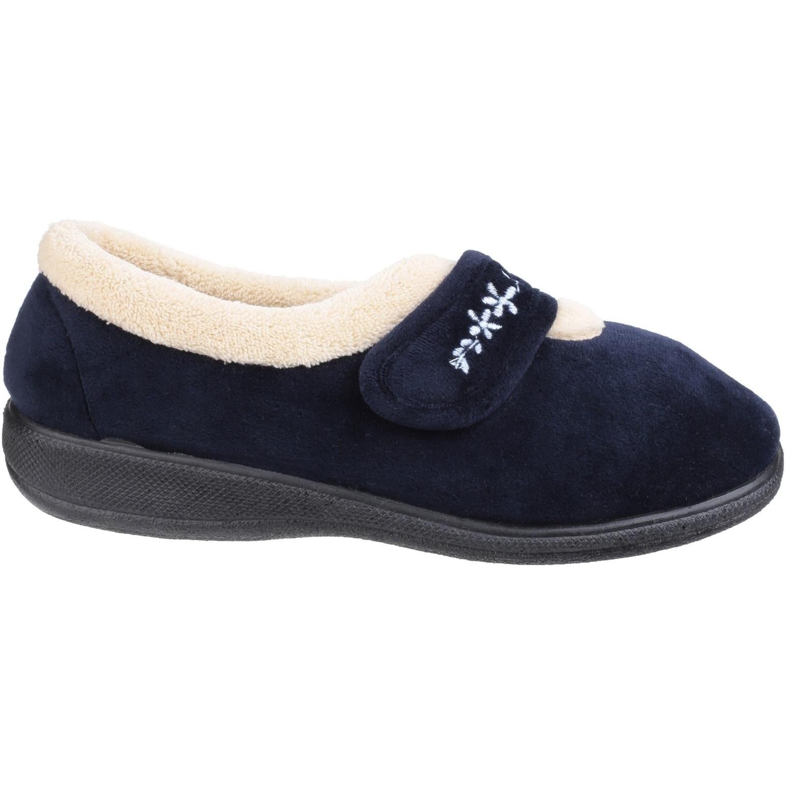 Fleet & Foster Capa Touch Fastening Memory Foam Slipper