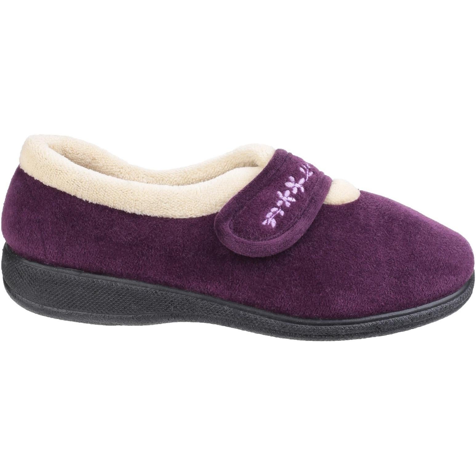 Fleet & Foster Capa Touch Fastening Memory Foam Slipper