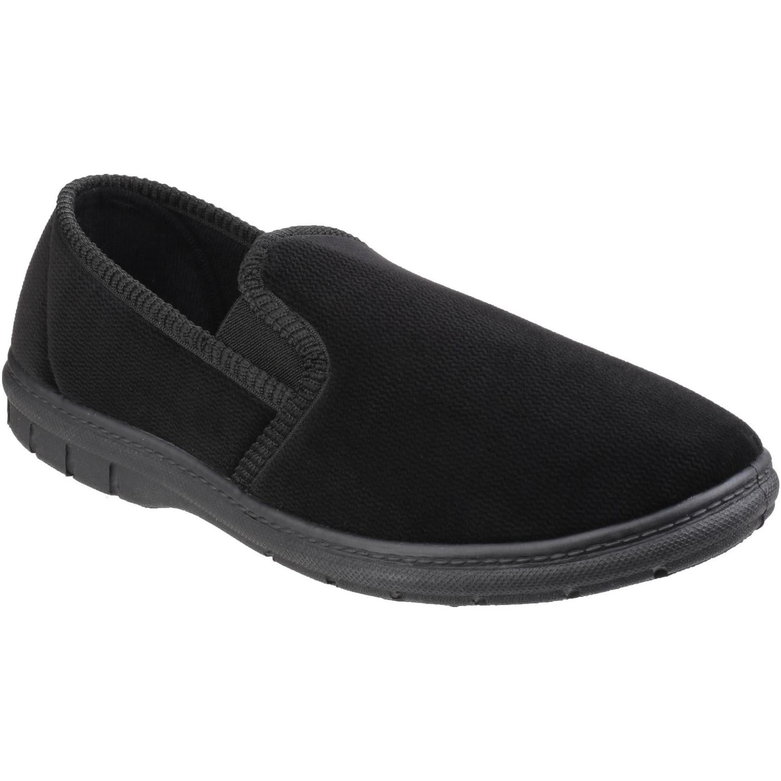 Fleet & Foster John Twin Gusset Memory Foam Slipper