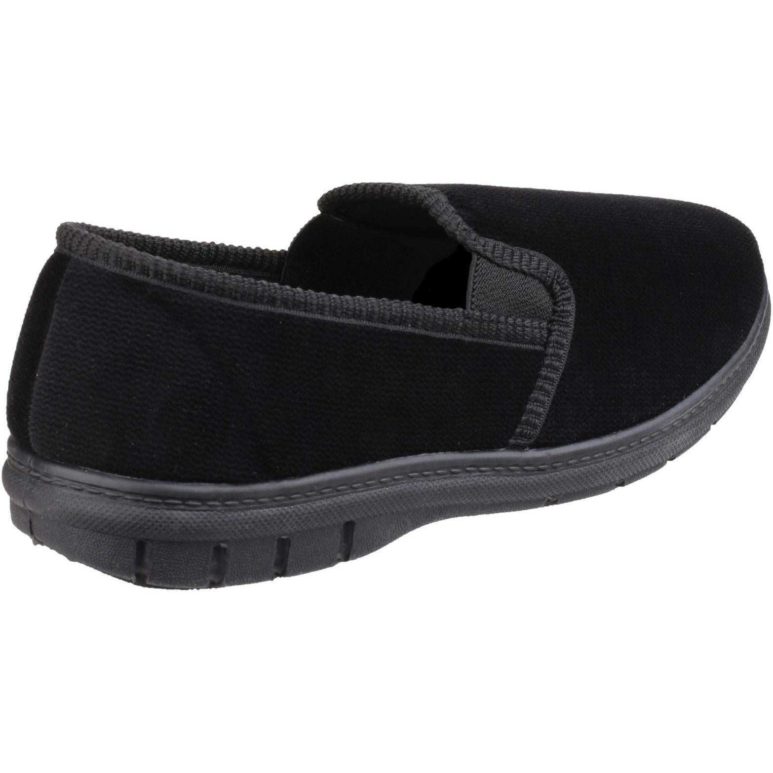 Fleet & Foster John Twin Gusset Memory Foam Slipper