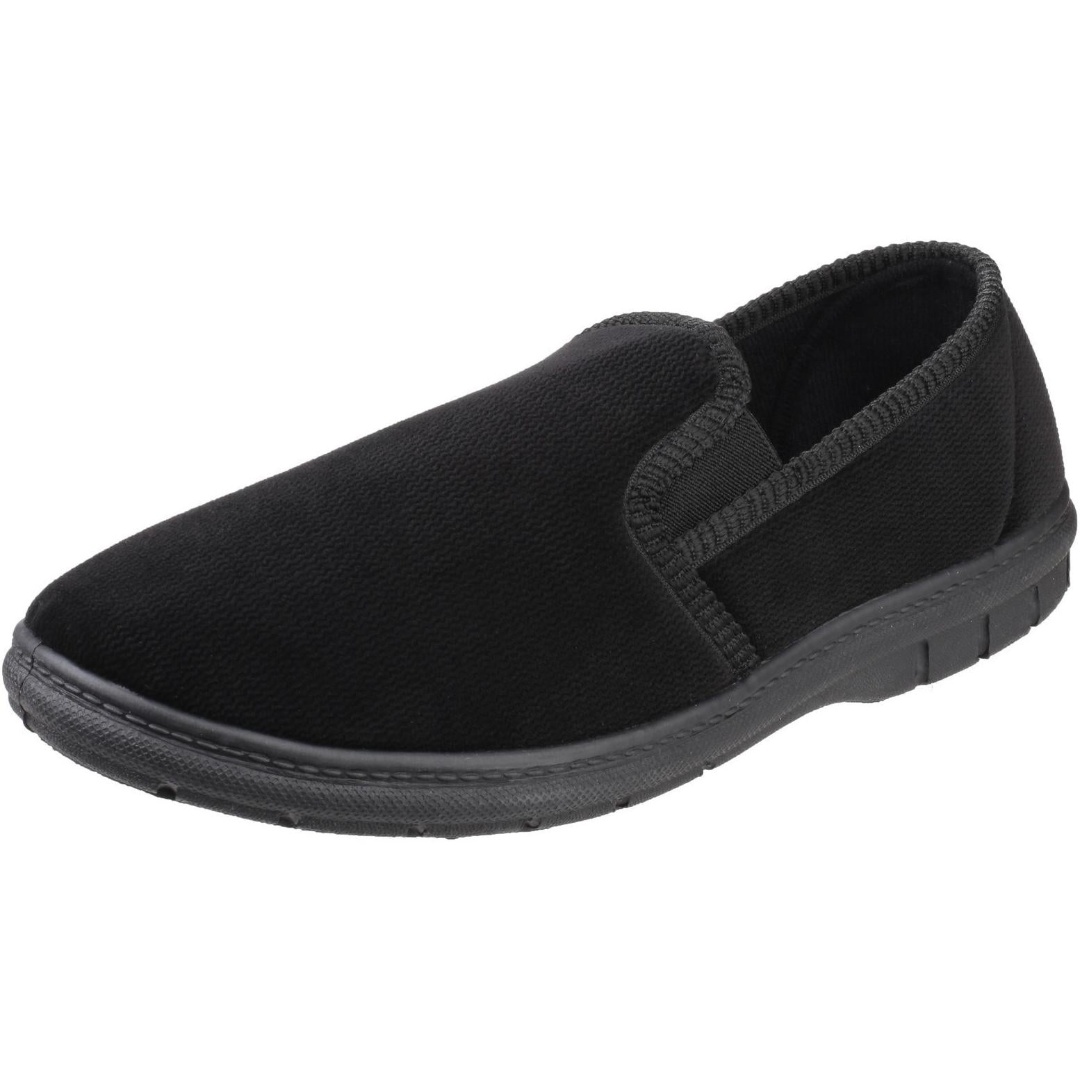 Fleet & Foster John Twin Gusset Memory Foam Slipper