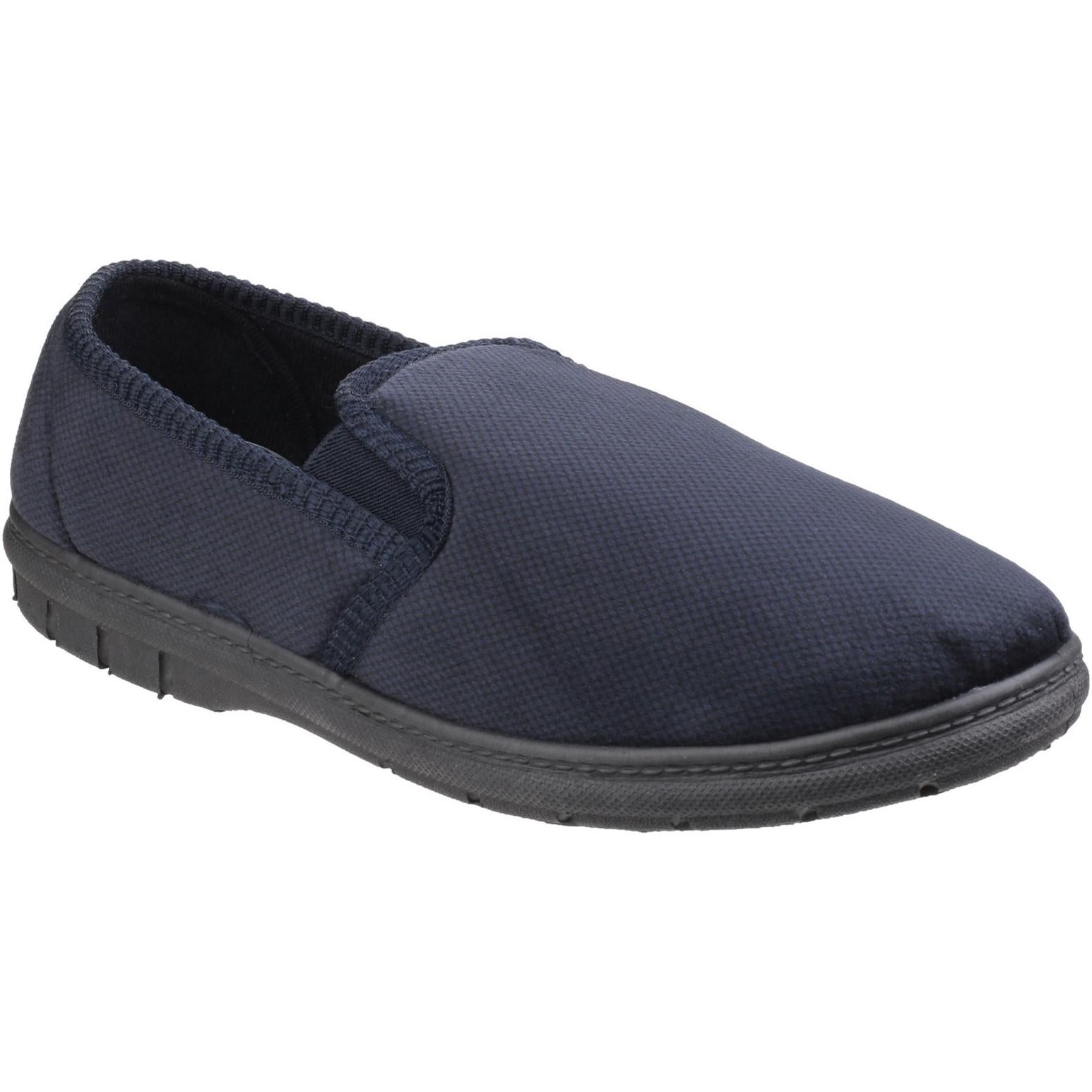 Fleet & Foster John Twin Gusset Memory Foam Slipper