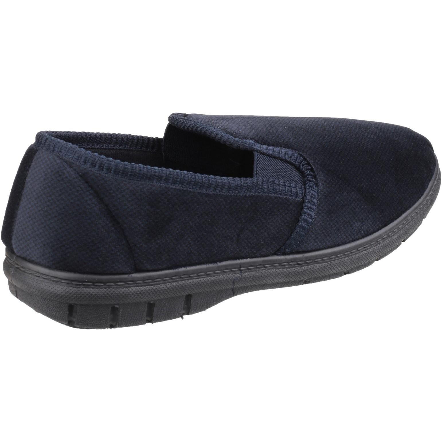 Fleet & Foster John Twin Gusset Memory Foam Slipper