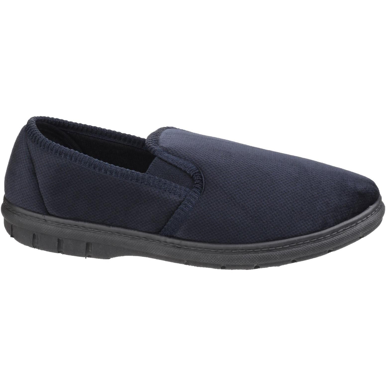 Fleet & Foster John Twin Gusset Memory Foam Slipper