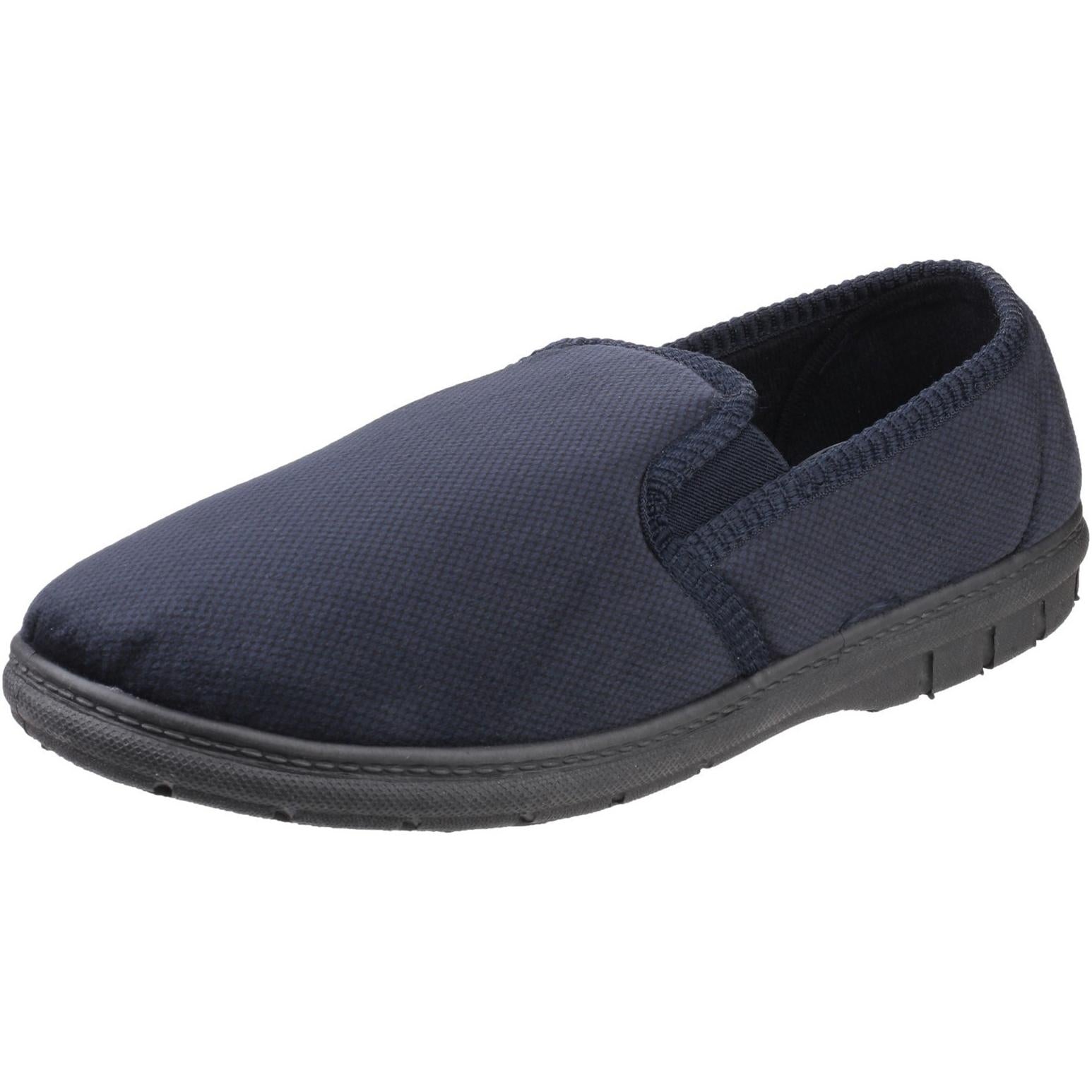 Fleet & Foster John Twin Gusset Memory Foam Slipper