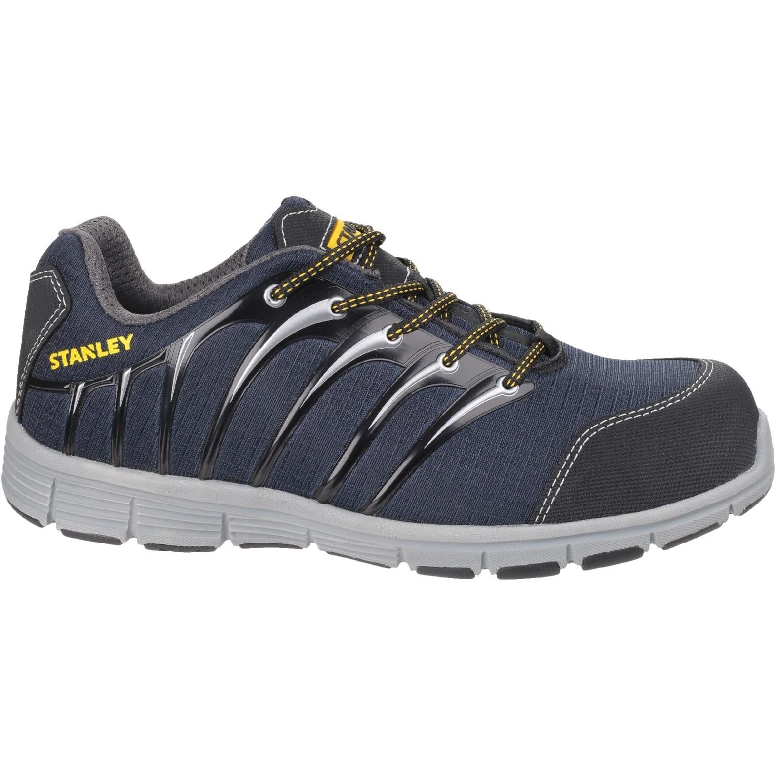 Stanley Globe Navy/Grey S1 P Sports Safety Trainer