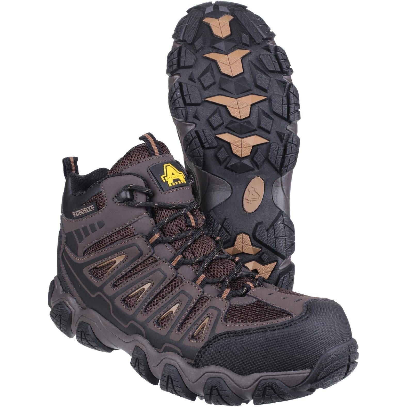 Amblers Safety AS801 Waterproof Non-Metal Safety Hiker Boots