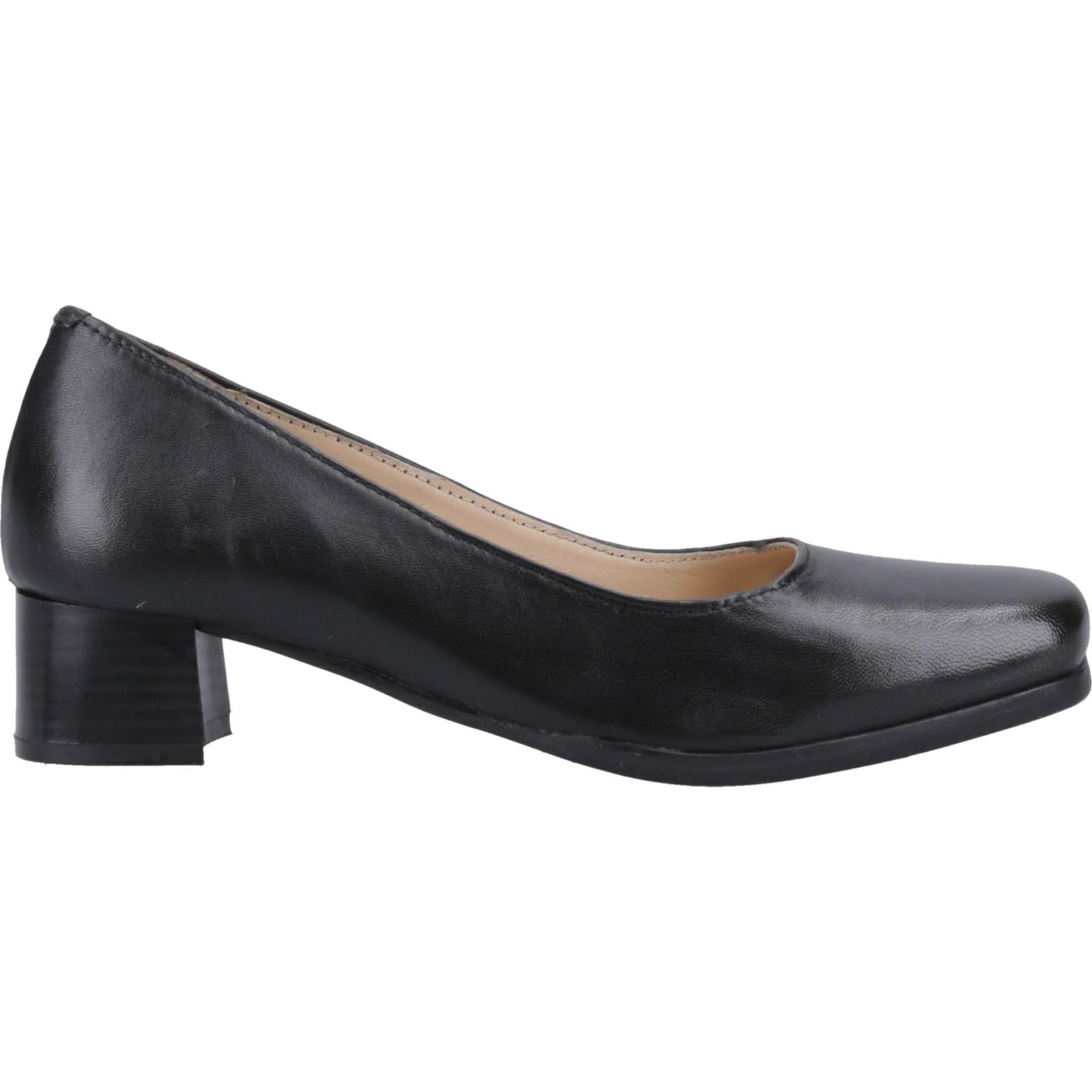 Amblers Walford Ladies Leather Court Heels