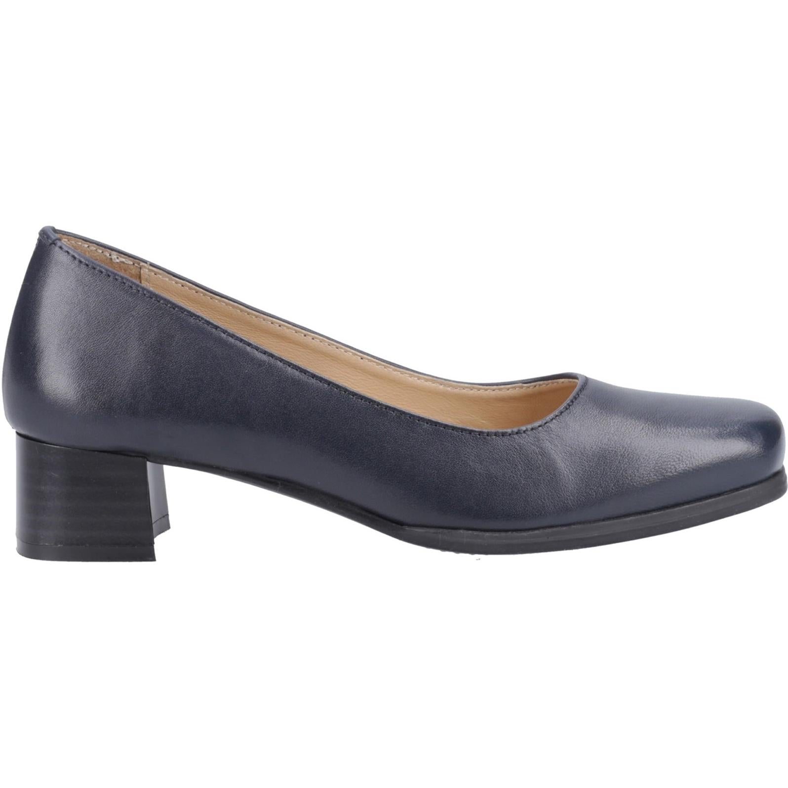 Amblers Walford Ladies Leather Court Heels