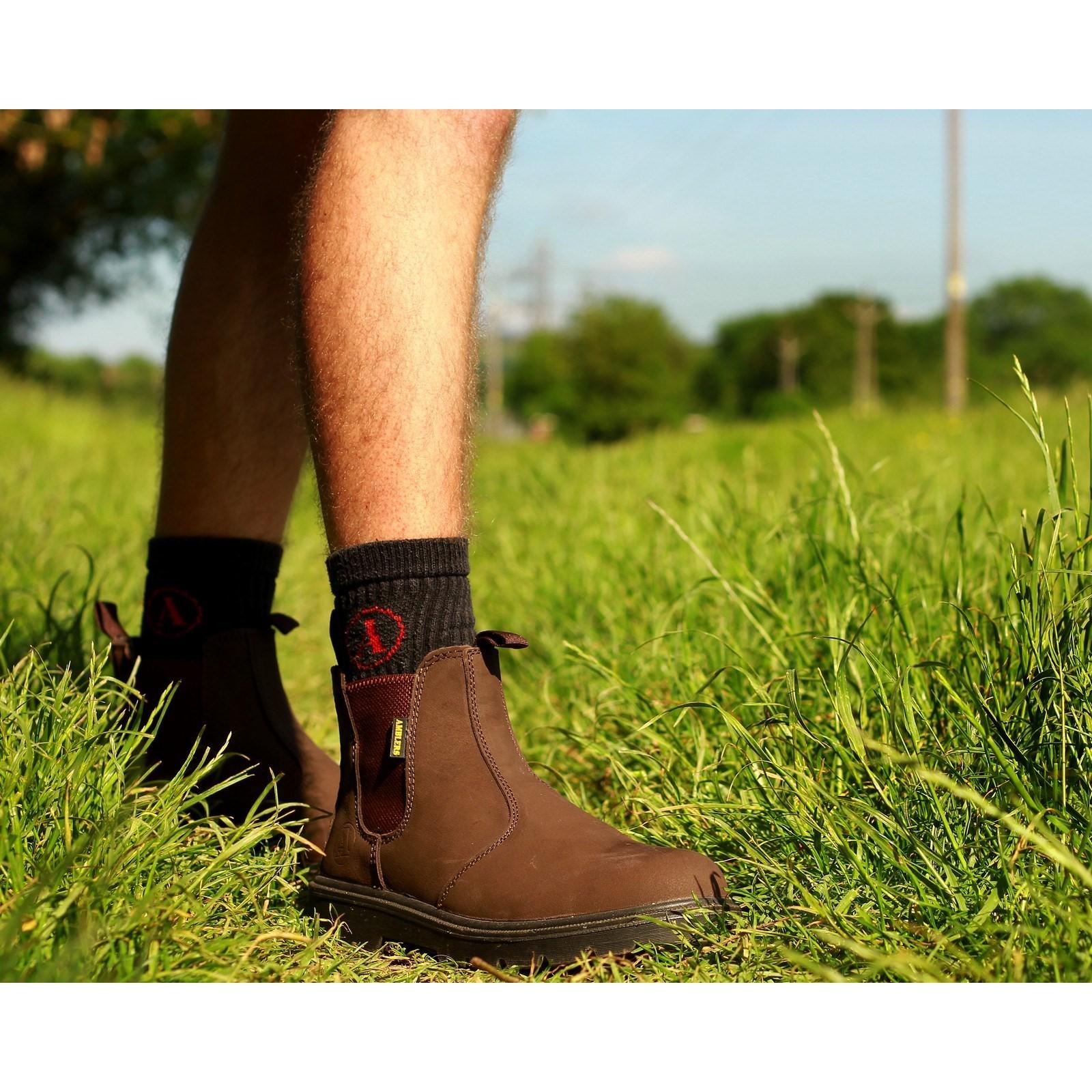 Amblers Safety FS128 Hardwearing Pull On Safety Dealer Boot