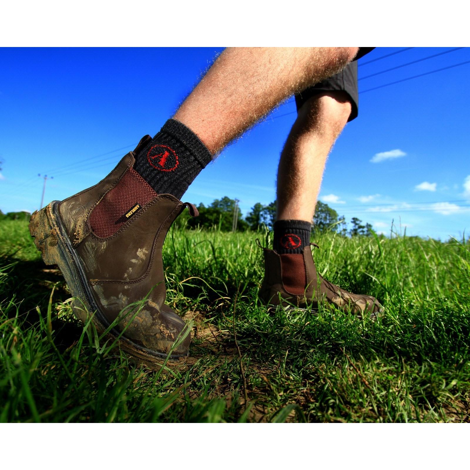 Amblers Safety FS128 Hardwearing Pull On Safety Dealer Boot