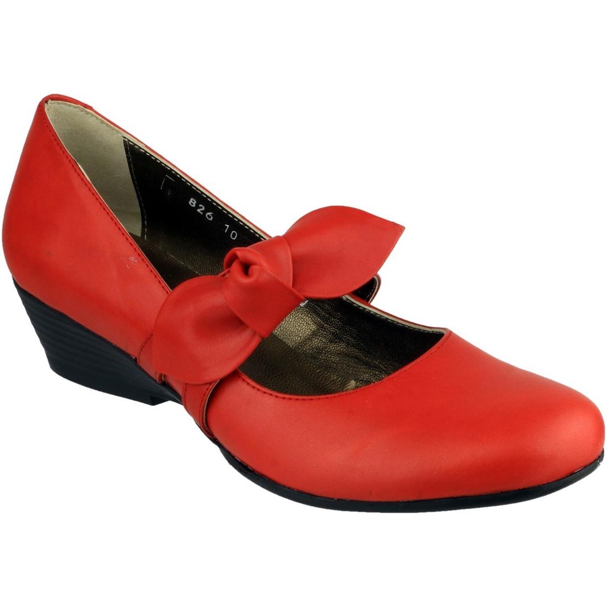 Riva Melody Black Leather Shoe