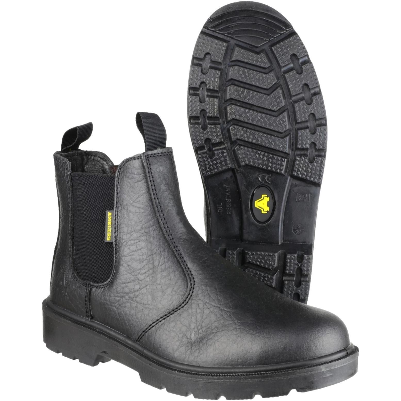Amblers Steel FS116 Dual Density Pull on Safety Dealer Boot