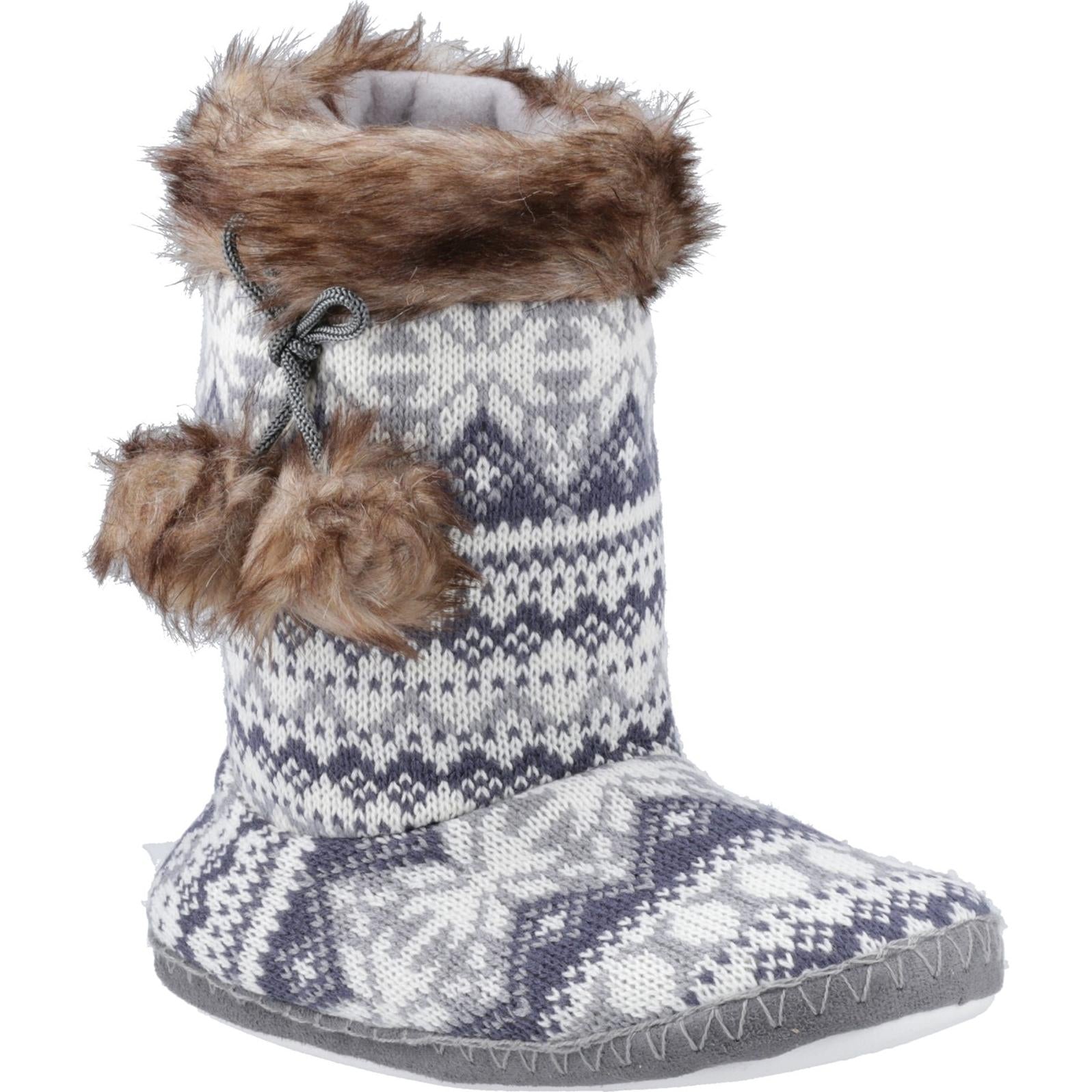 Divaz Kiev Ladies Bootee Slippers (Pk Of 12)