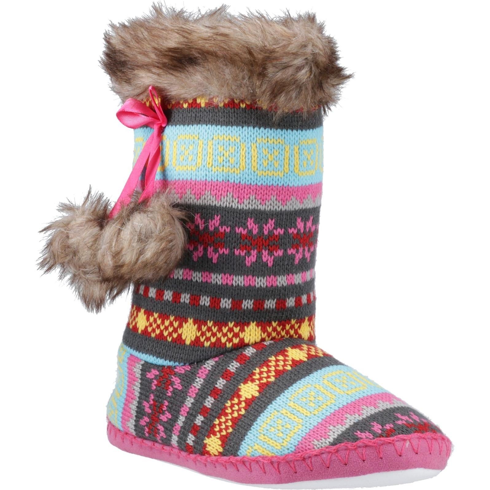 Divaz Kiev Ladies Bootee Slippers (Pk Of 12)