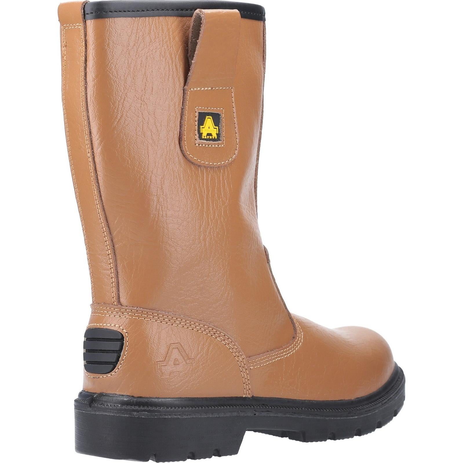 Centek FS124 Water Resistant Pull on Safety Rigger Boot