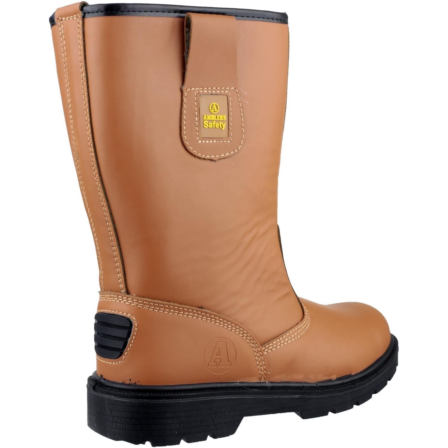Centek FS124 Water Resistant Pull on Safety Rigger Boot