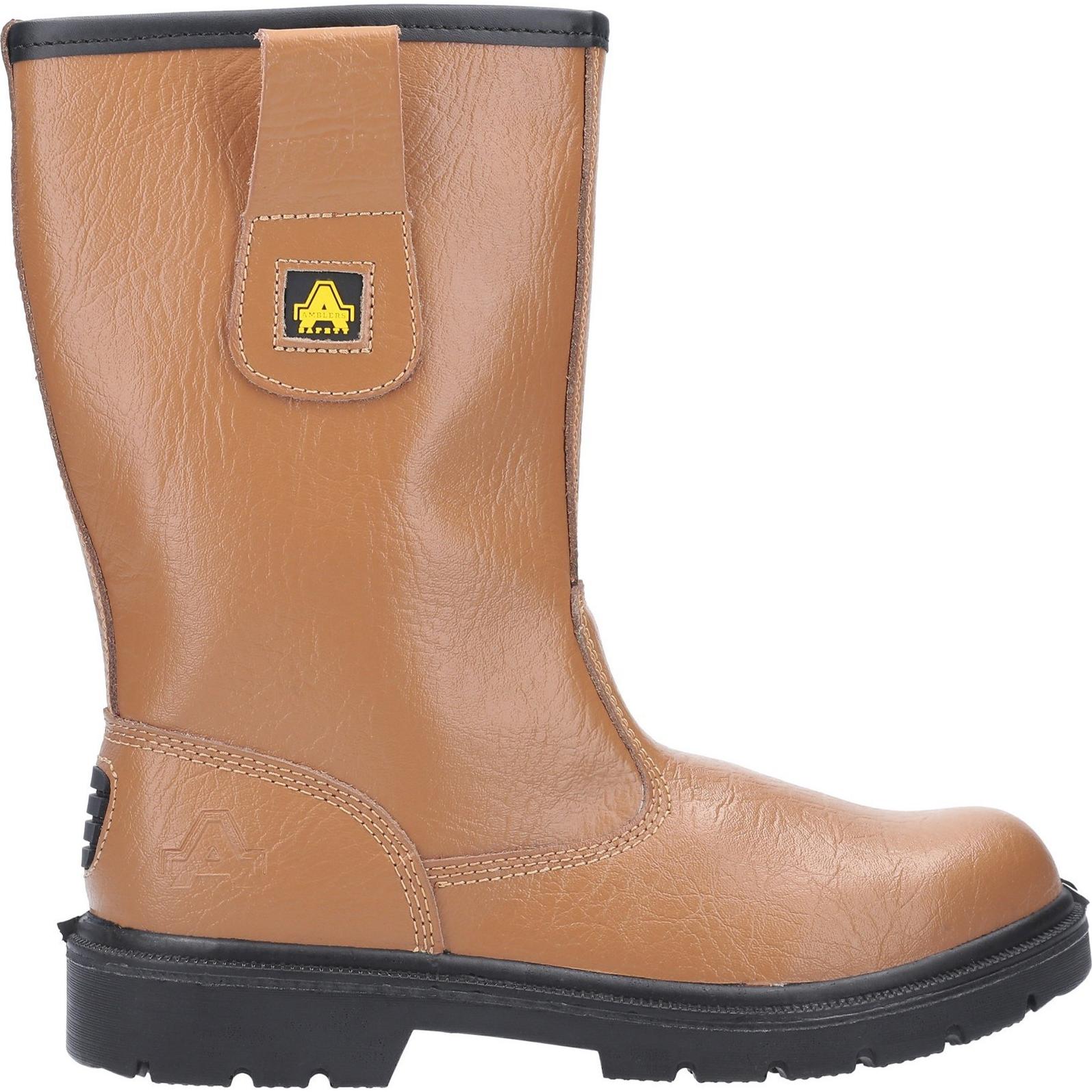 Centek FS124 Water Resistant Pull on Safety Rigger Boot