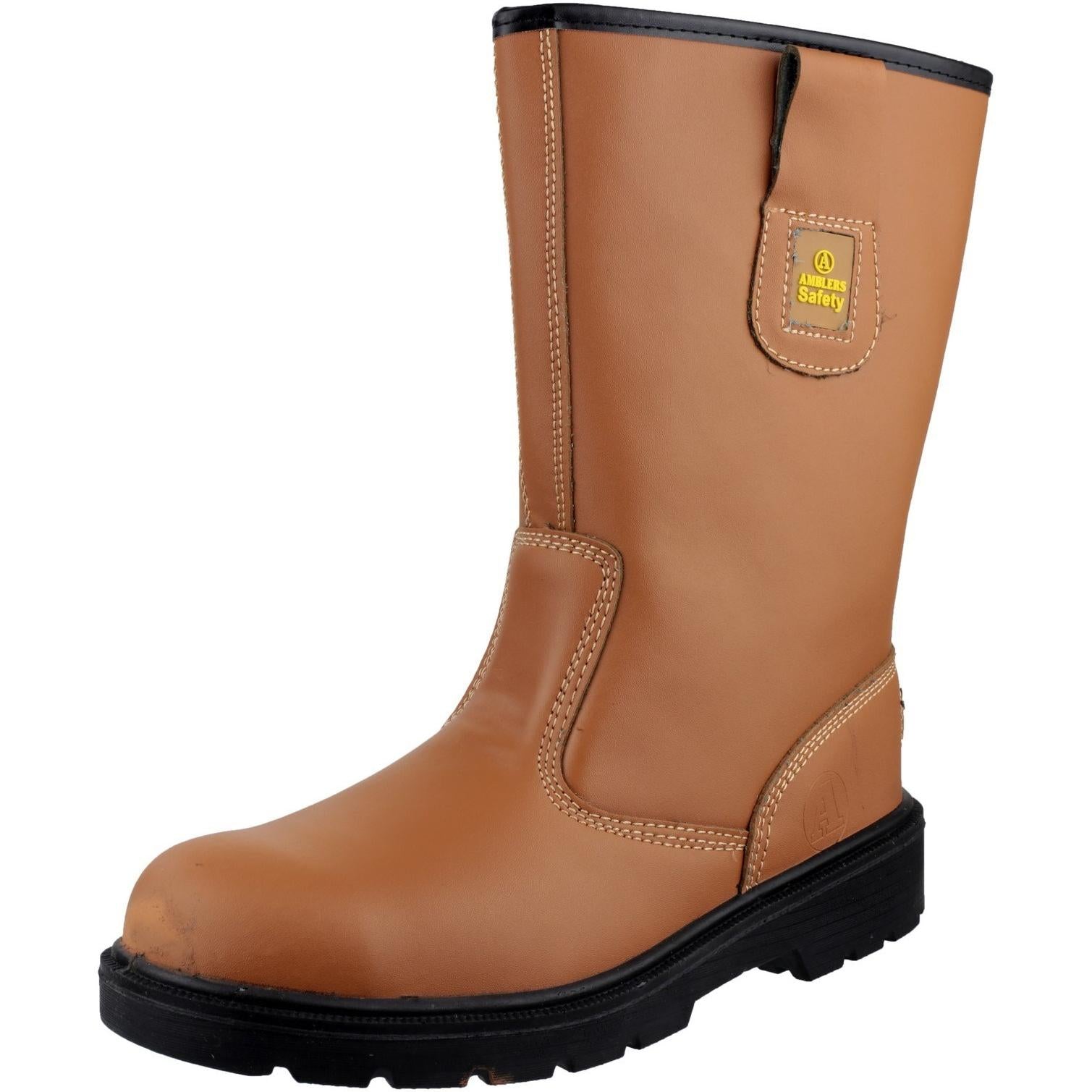 Centek FS124 Water Resistant Pull on Safety Rigger Boot