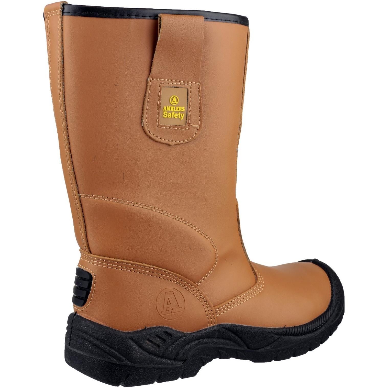 Amblers Safety FS142 Water Resistant Pull On Safety Rigger Boot