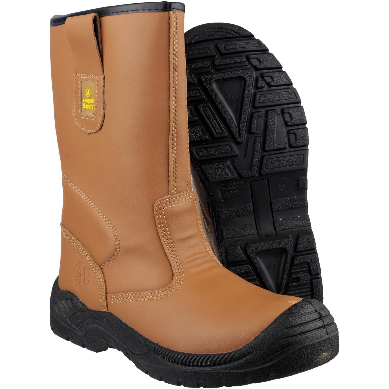 Amblers Safety FS142 Water Resistant Pull On Safety Rigger Boot