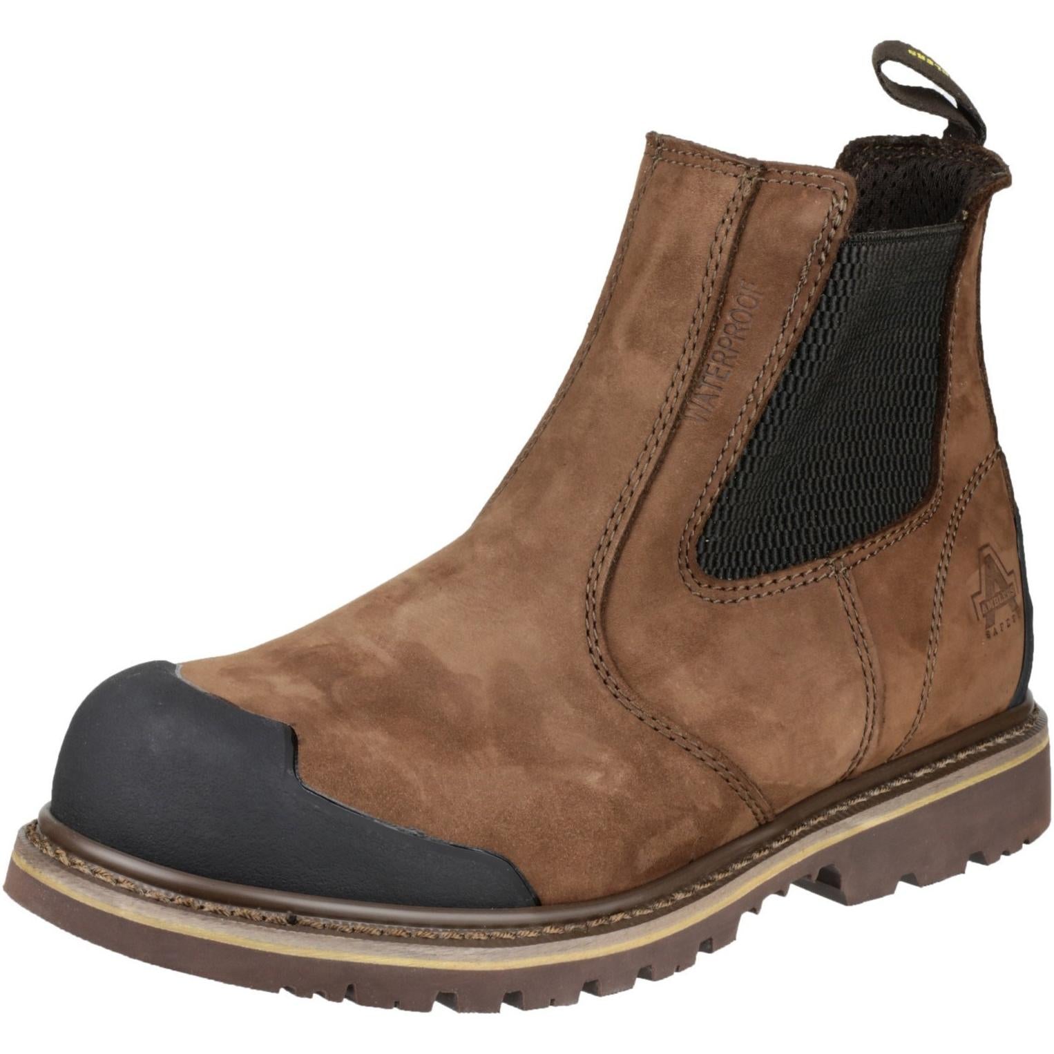 Amblers Safety FS225 Goodyear Welted Waterproof Pull On Chelsea Safety Boot