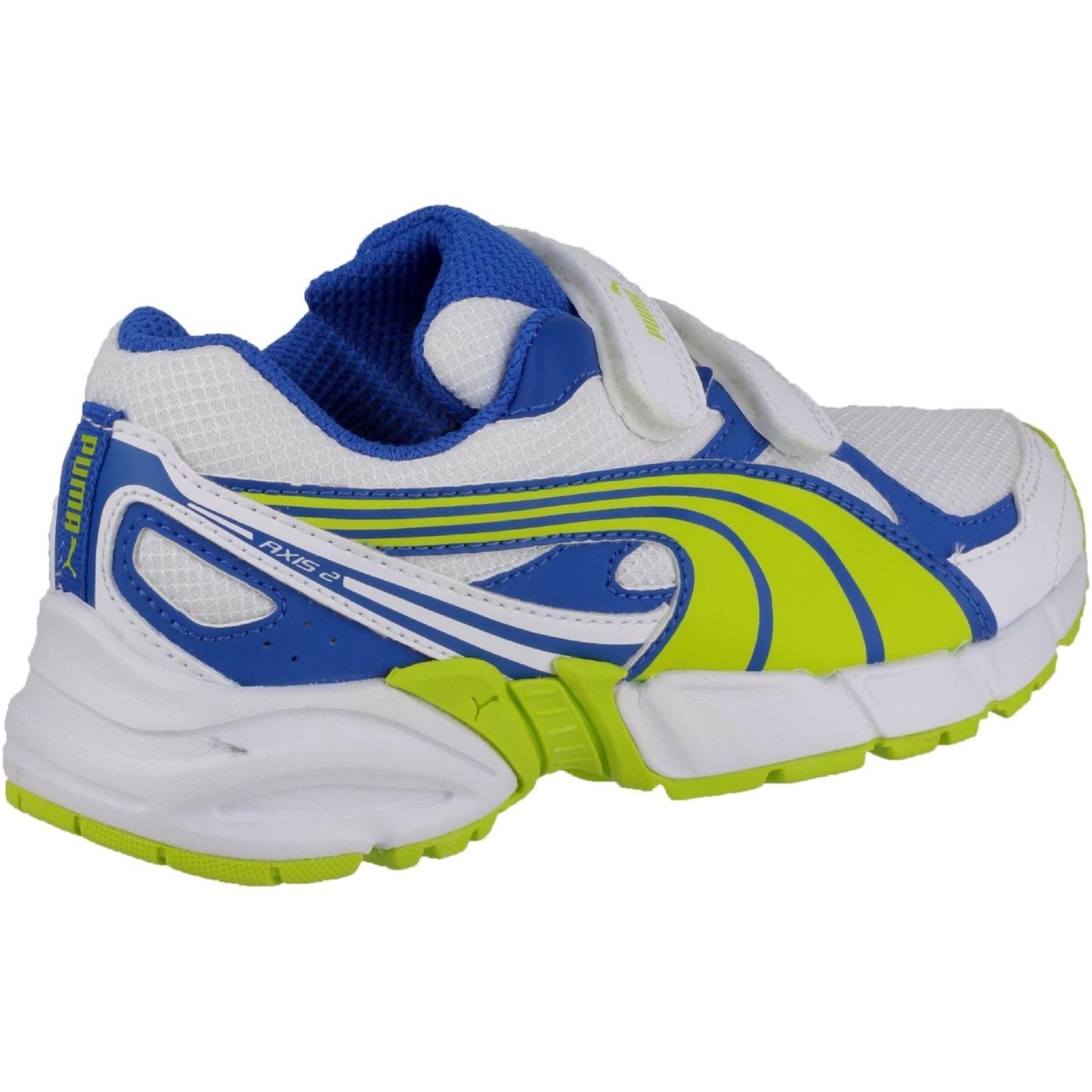 Puma Axis Mesh V2 Touch Fastening Boys Trainers