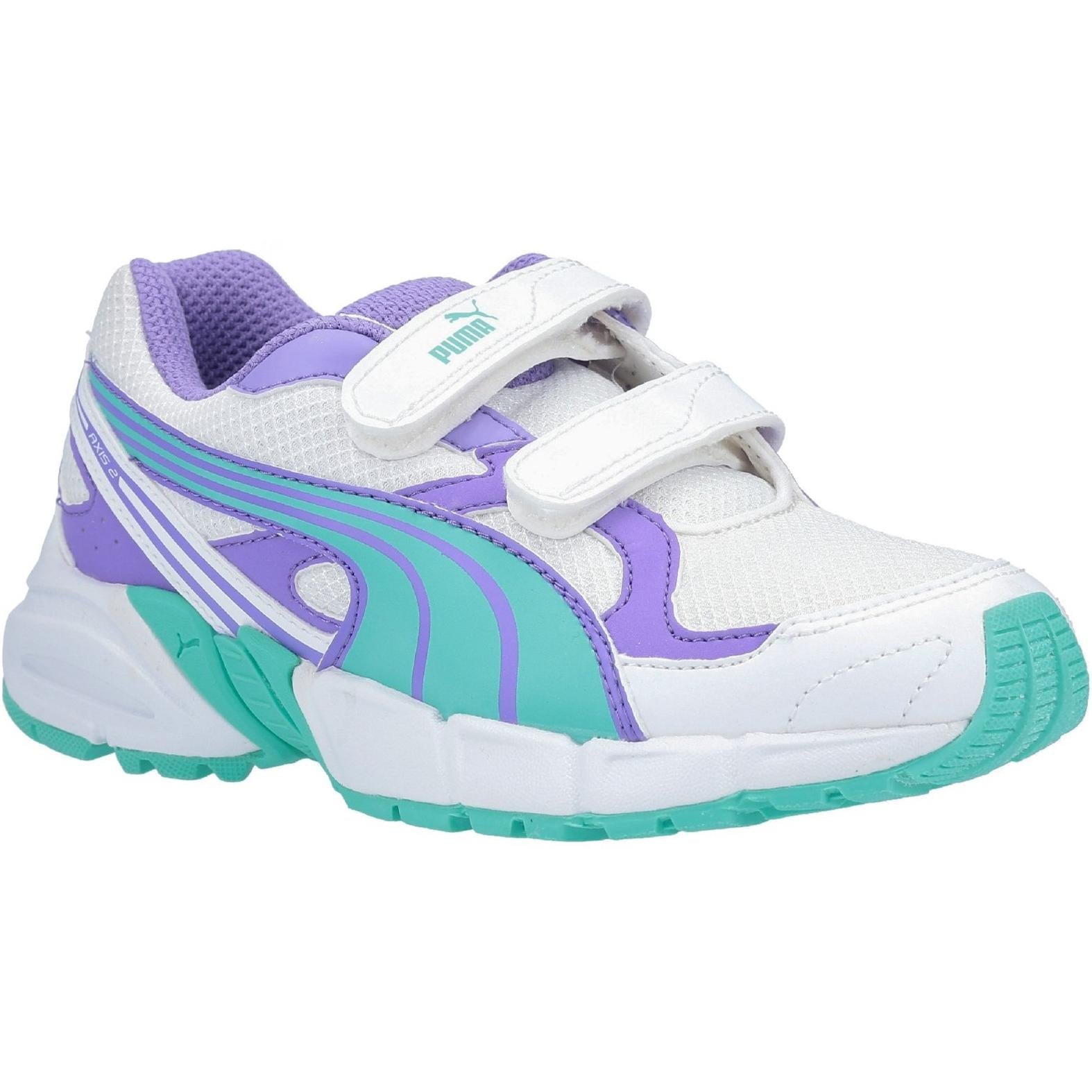 Puma Axis Mesh V2 Touch Fastening Boys Trainers