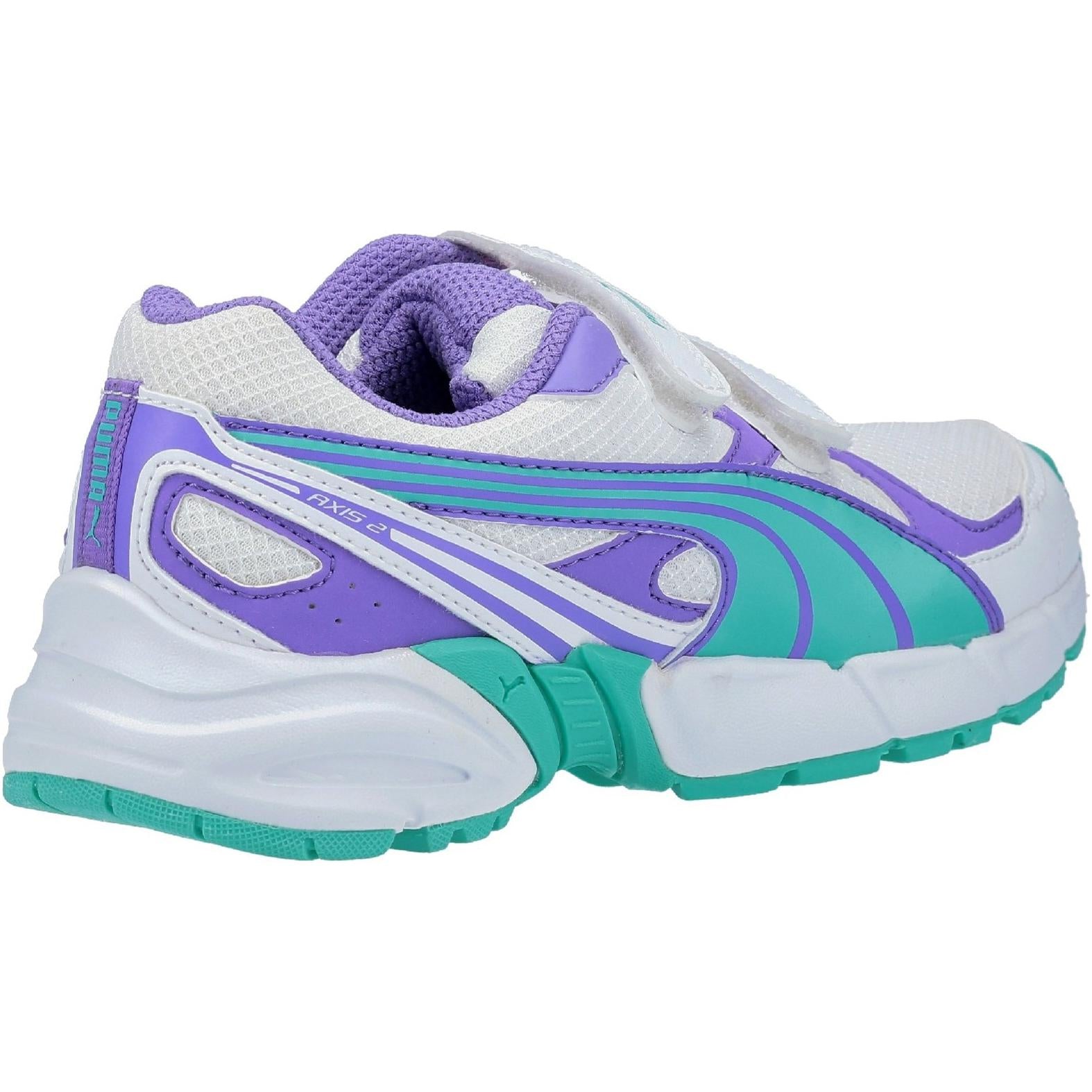 Puma Axis Mesh V2 Touch Fastening Boys Trainers