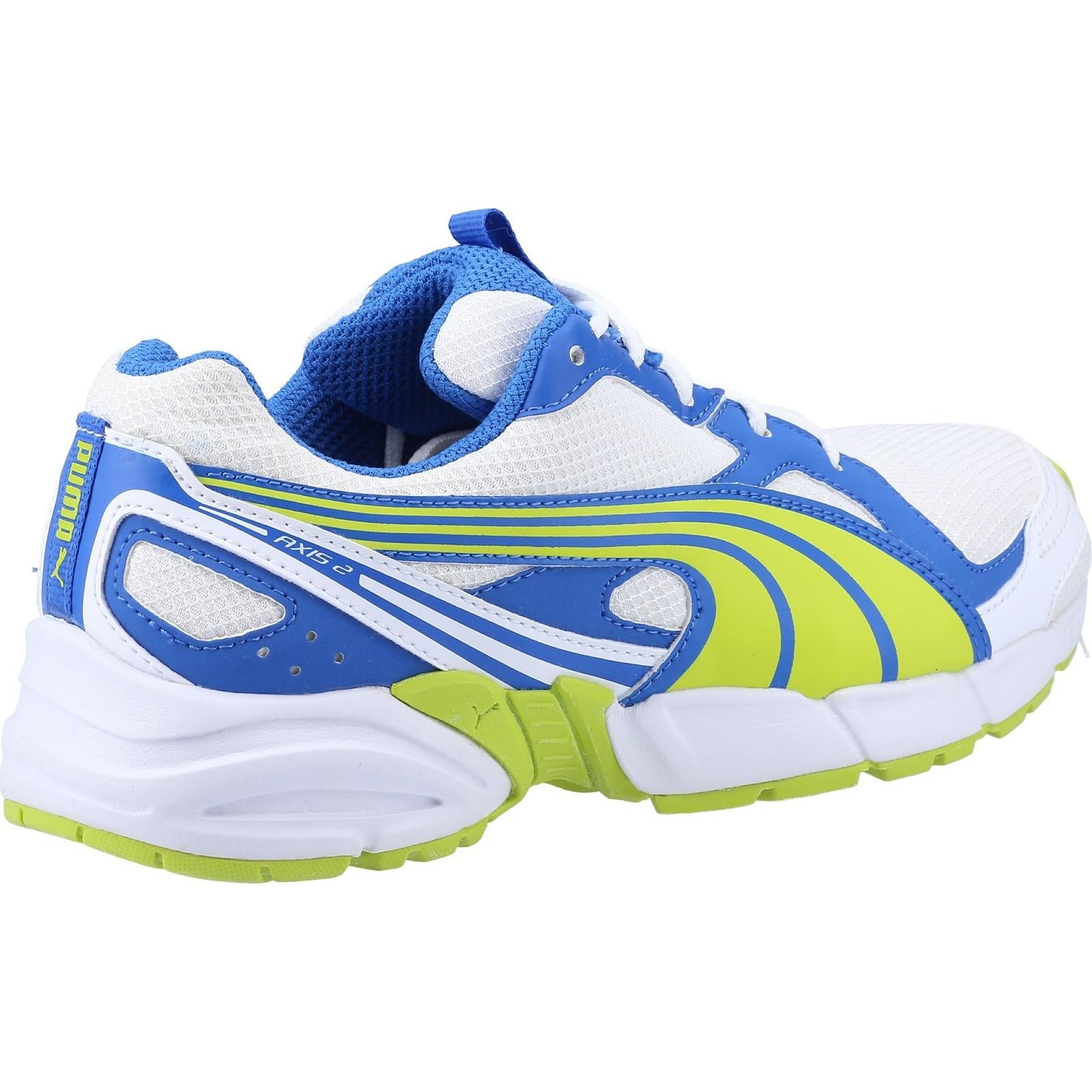 Puma Axis Mesh V2 Lace Up Boys Trainers