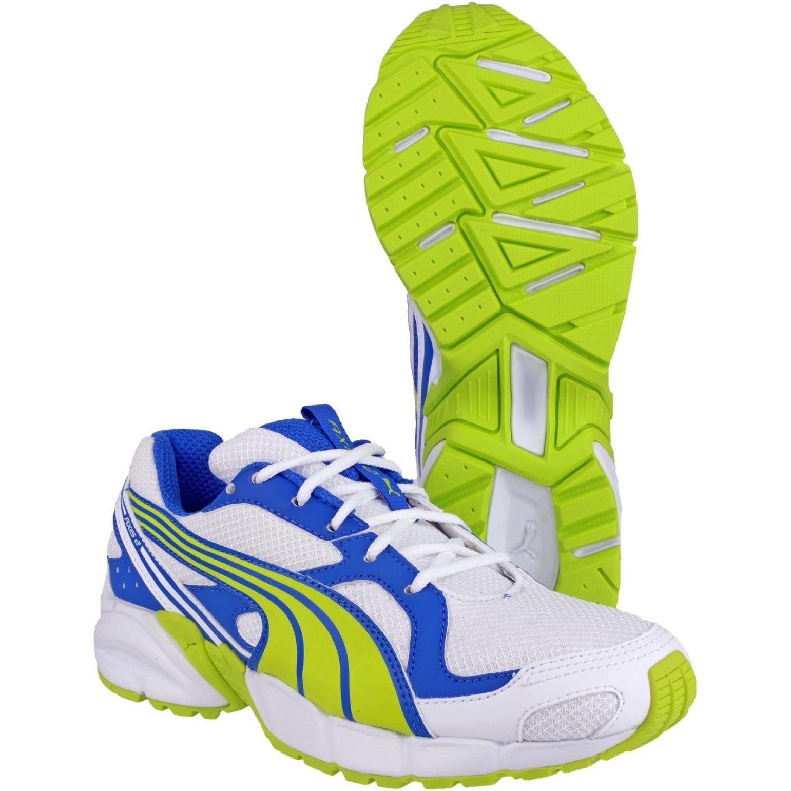 Puma Axis Mesh V2 Lace Up Boys Trainers