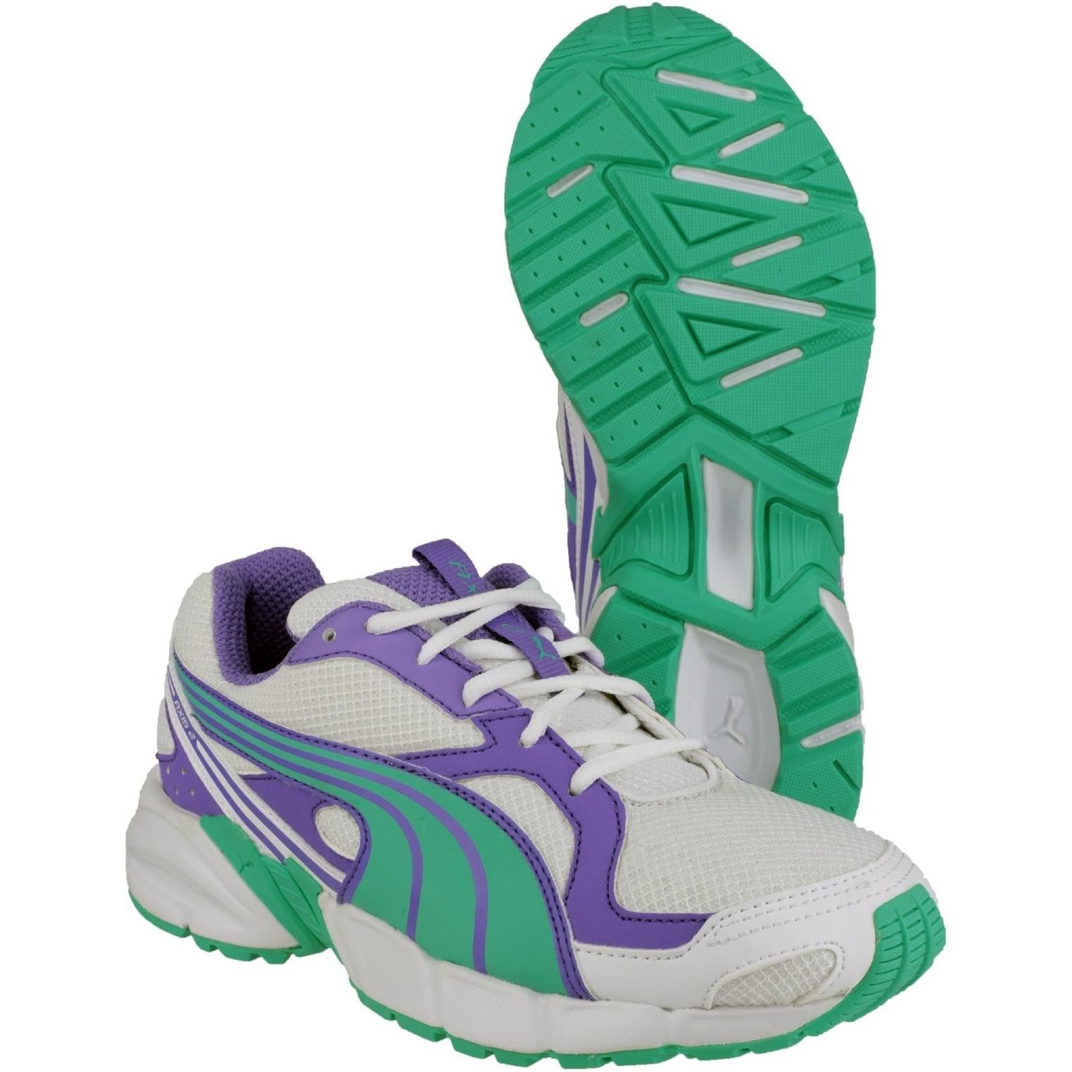 Puma Axis Mesh V2 Lace Up Boys Trainers