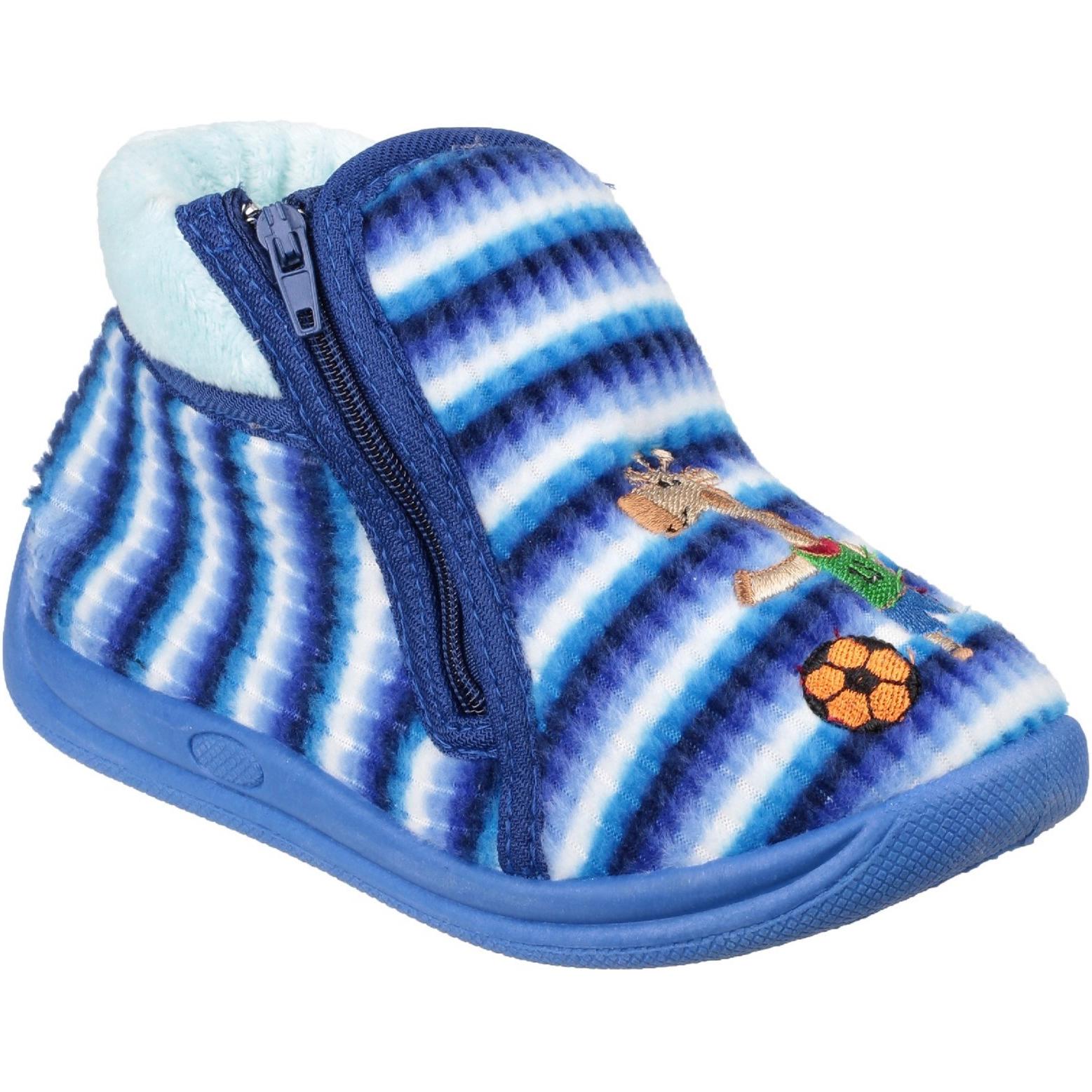 Mirak Safari Zip Up Bootie Slipper