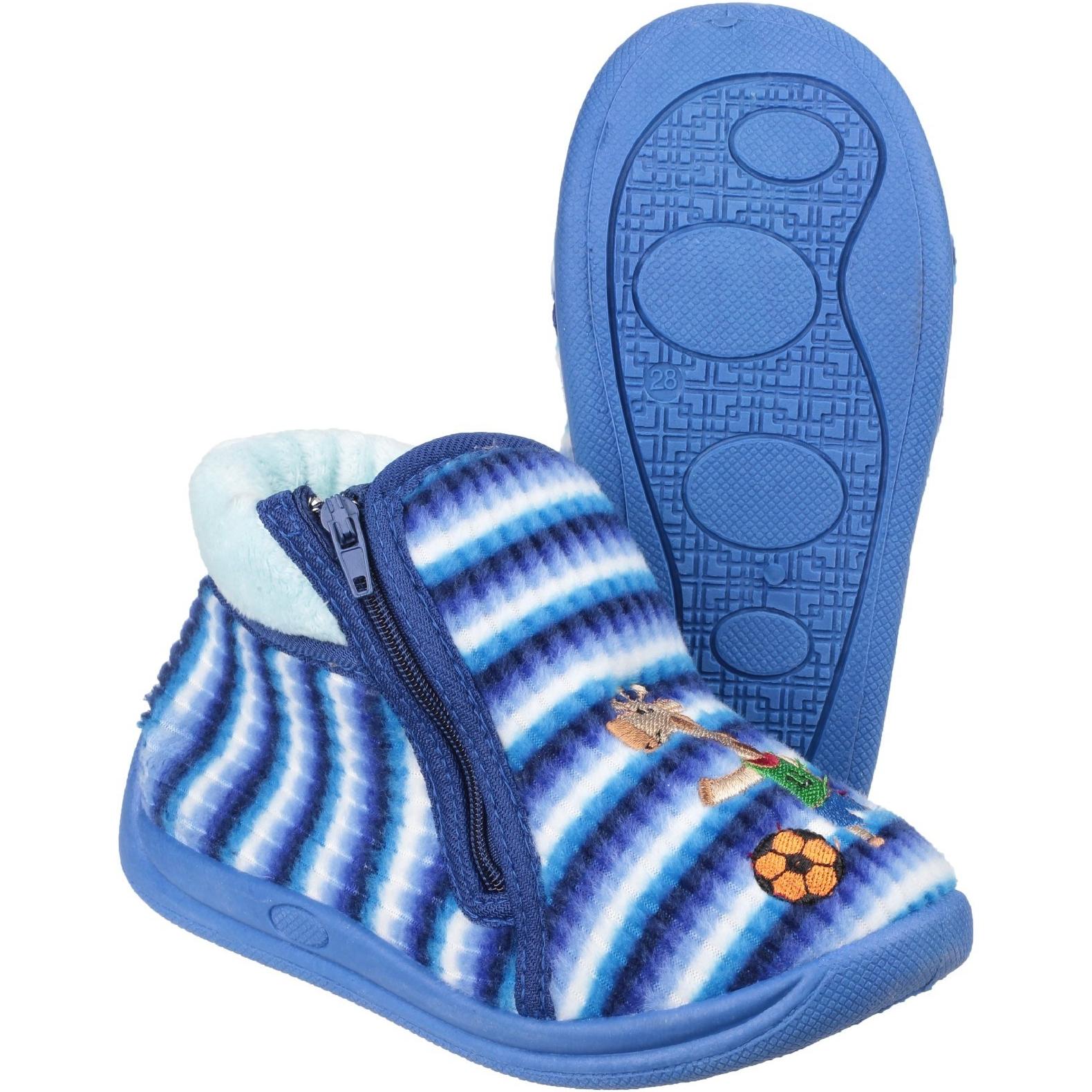 Mirak Safari Zip Up Bootie Slipper