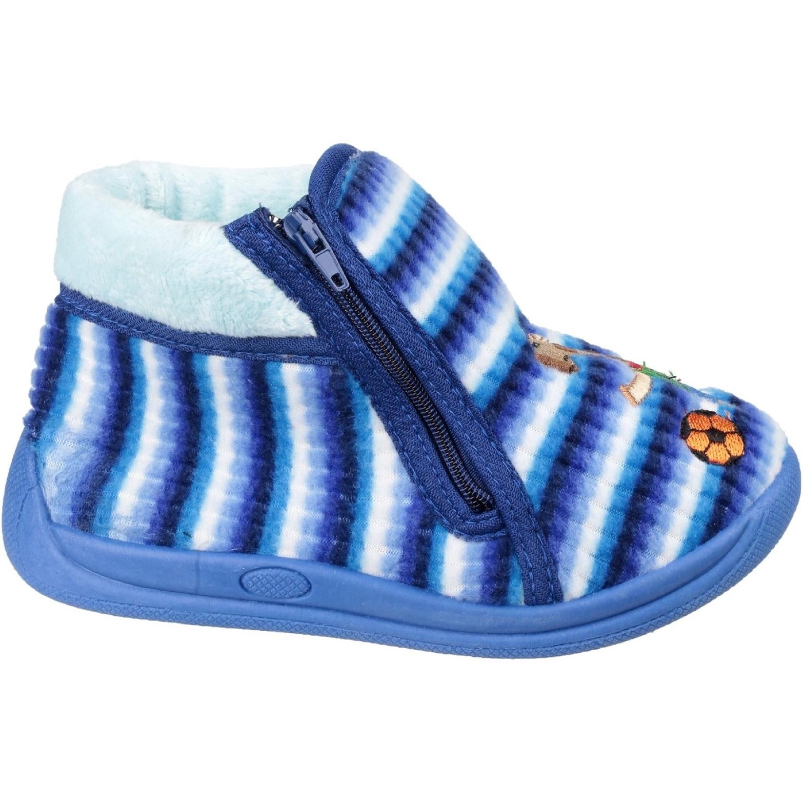 Mirak Safari Zip Up Bootie Slipper