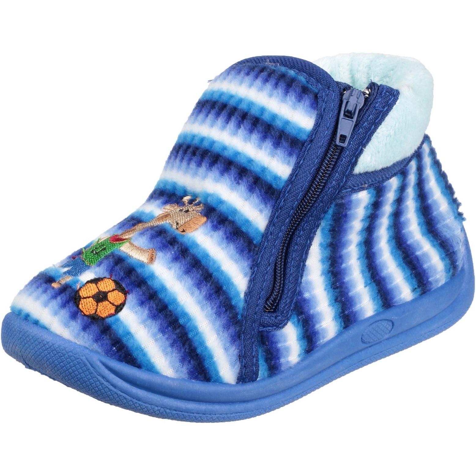 Mirak Safari Zip Up Bootie Slipper