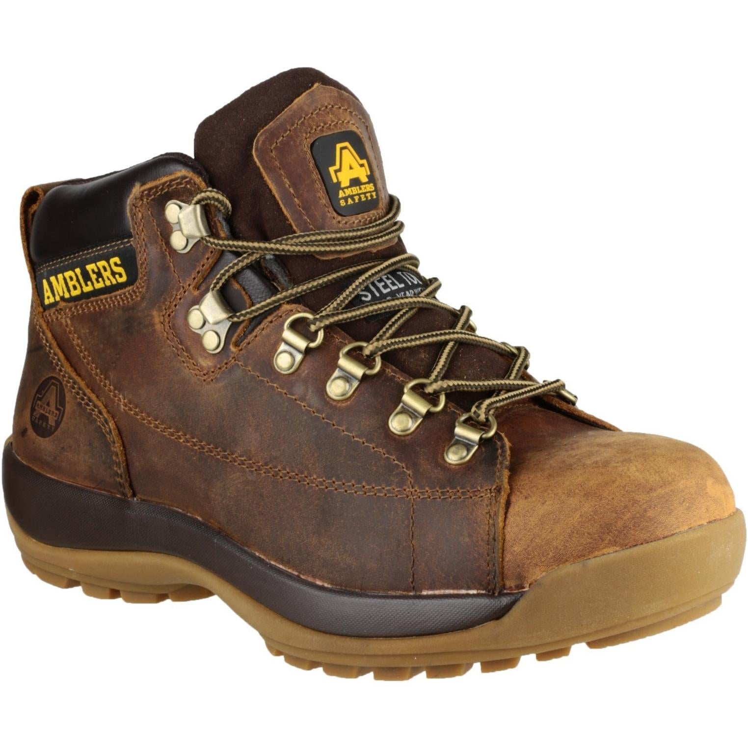 Amblers Safety FS126 Crazy Horse Lace up Safety Boot