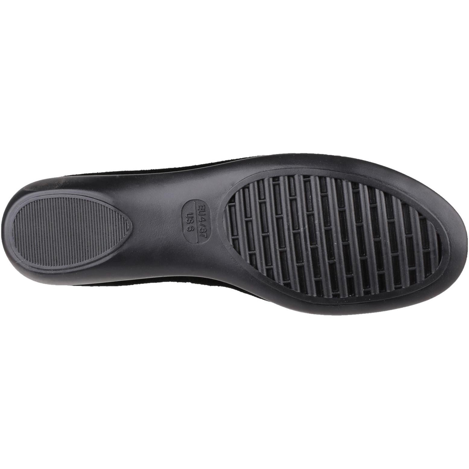 The Flexx Miss Drape Suede Flats