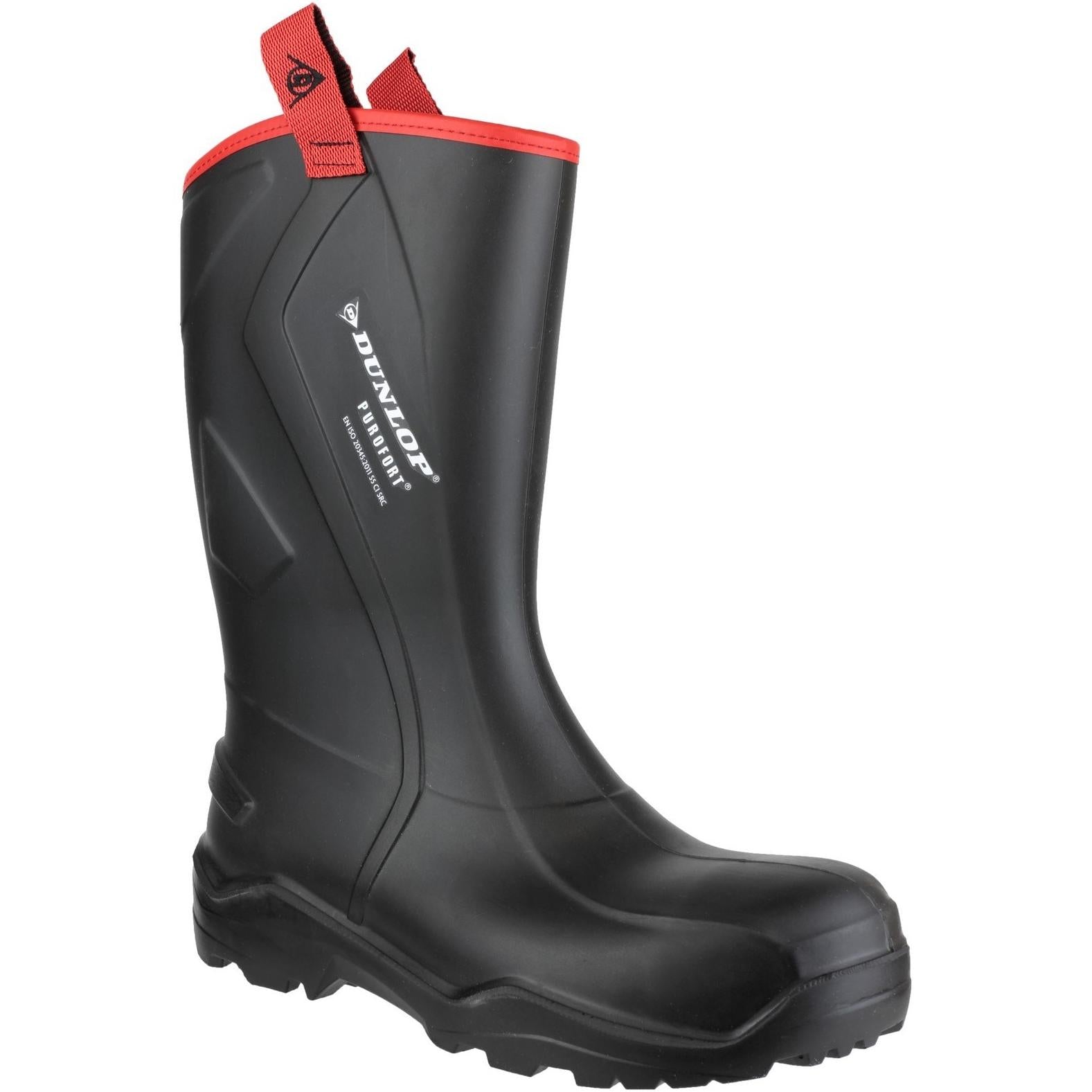 Dunlop Purofort+ Rugged Full Safety Wellingtons Boots