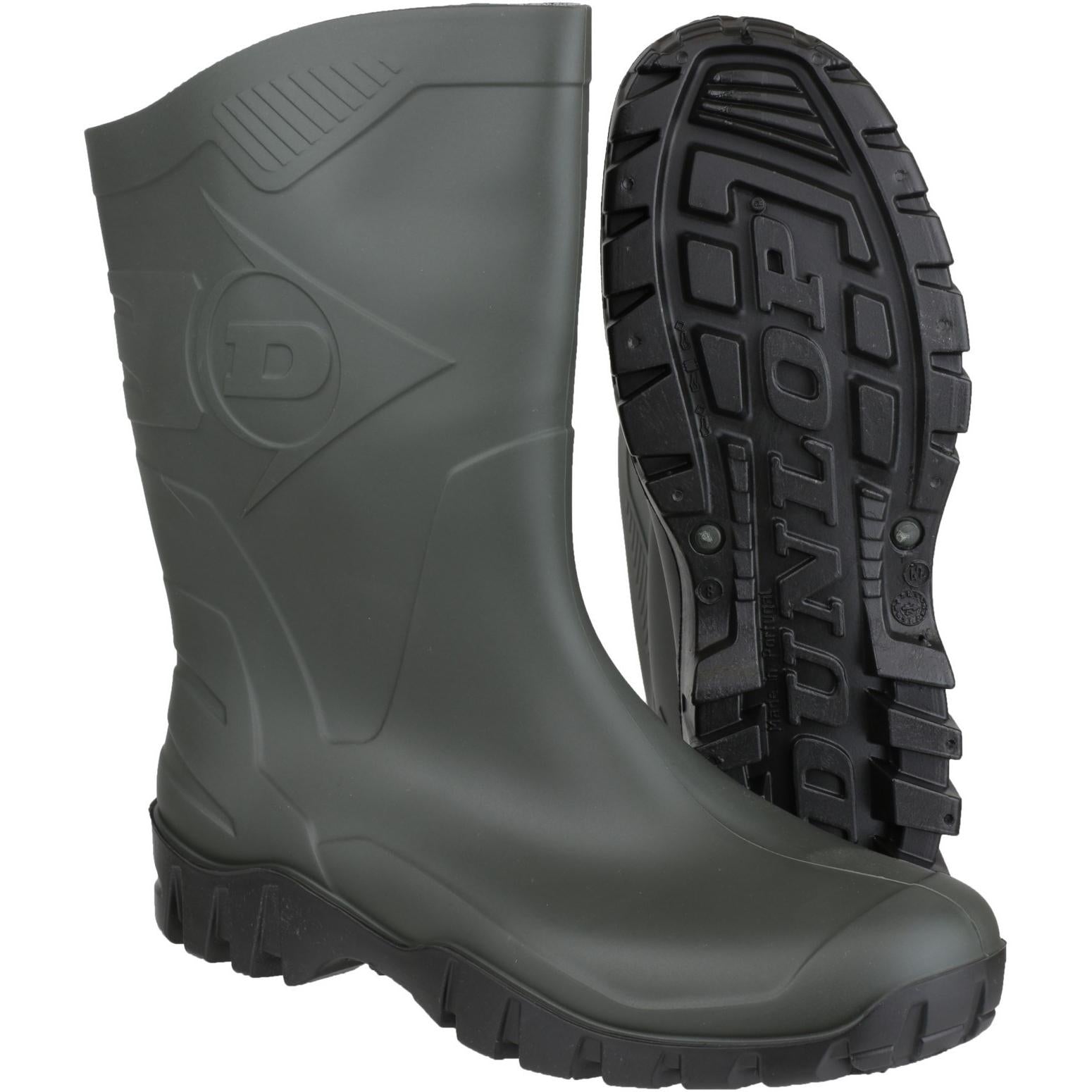 Dunlop Dee Calf Length Wellington Boots